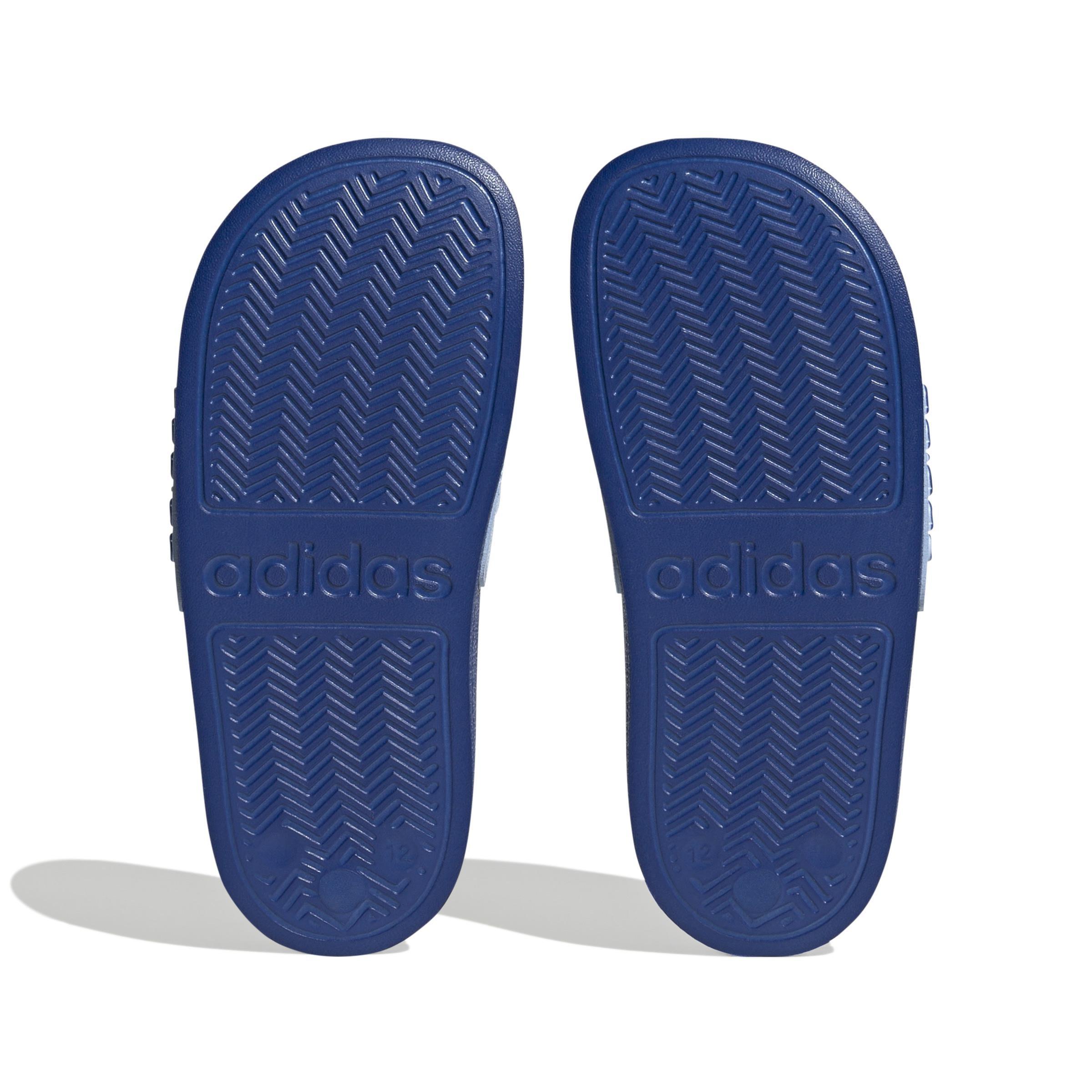 Unisex Kids Adilette Shower Slides, Blue, , large image number 11