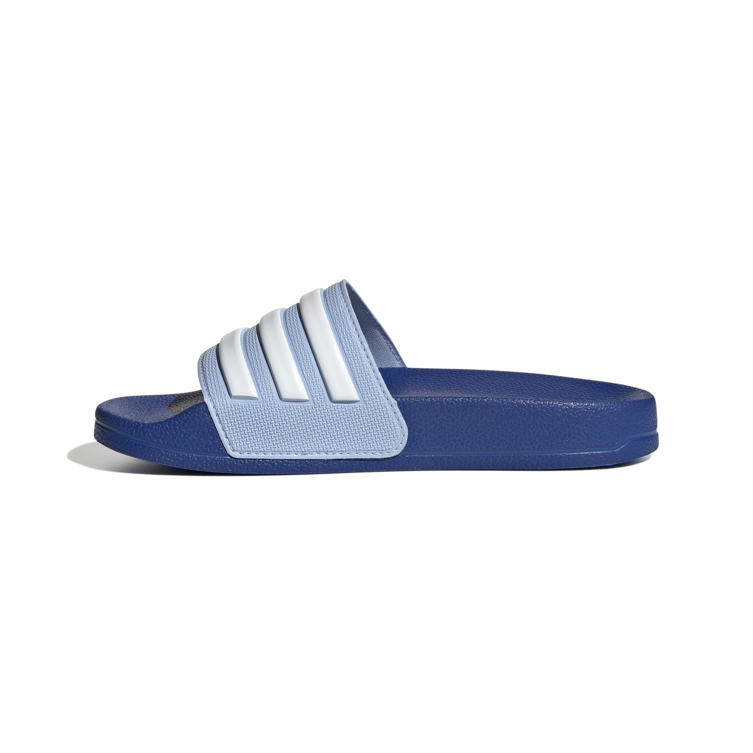 Unisex Kids Adilette Shower Slides, Blue, , large image number 14