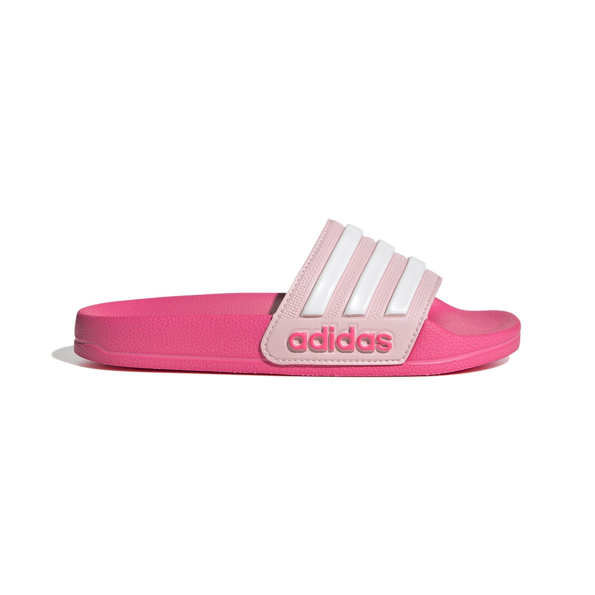 Unisex Adilette Shower Slides, Pink, A901_ONE, large image number 0