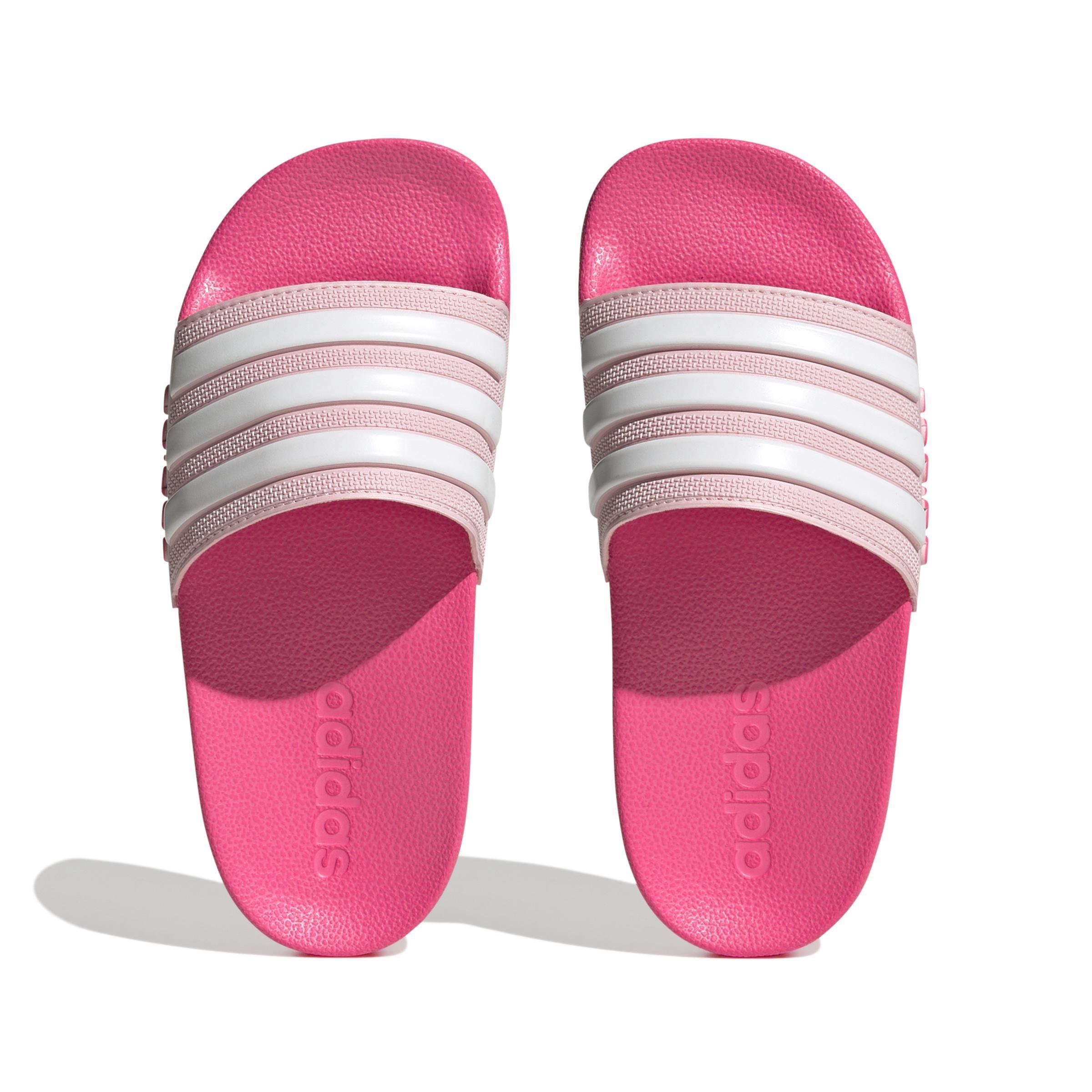 Unisex Kids Adilette Shower Slides, Pink, A901_ONE, large image number 1