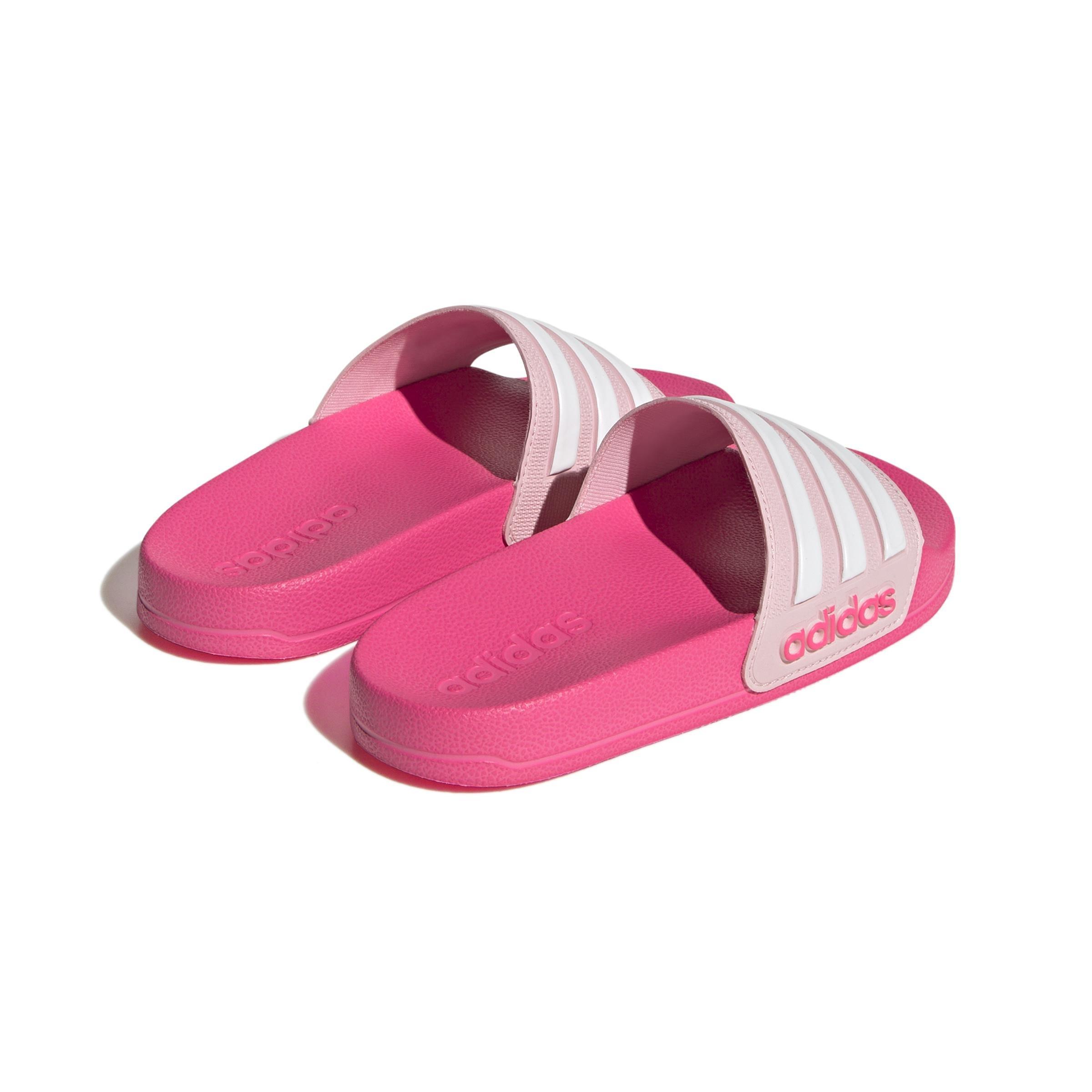 Unisex Adilette Shower Slides, Pink, A901_ONE, large image number 3