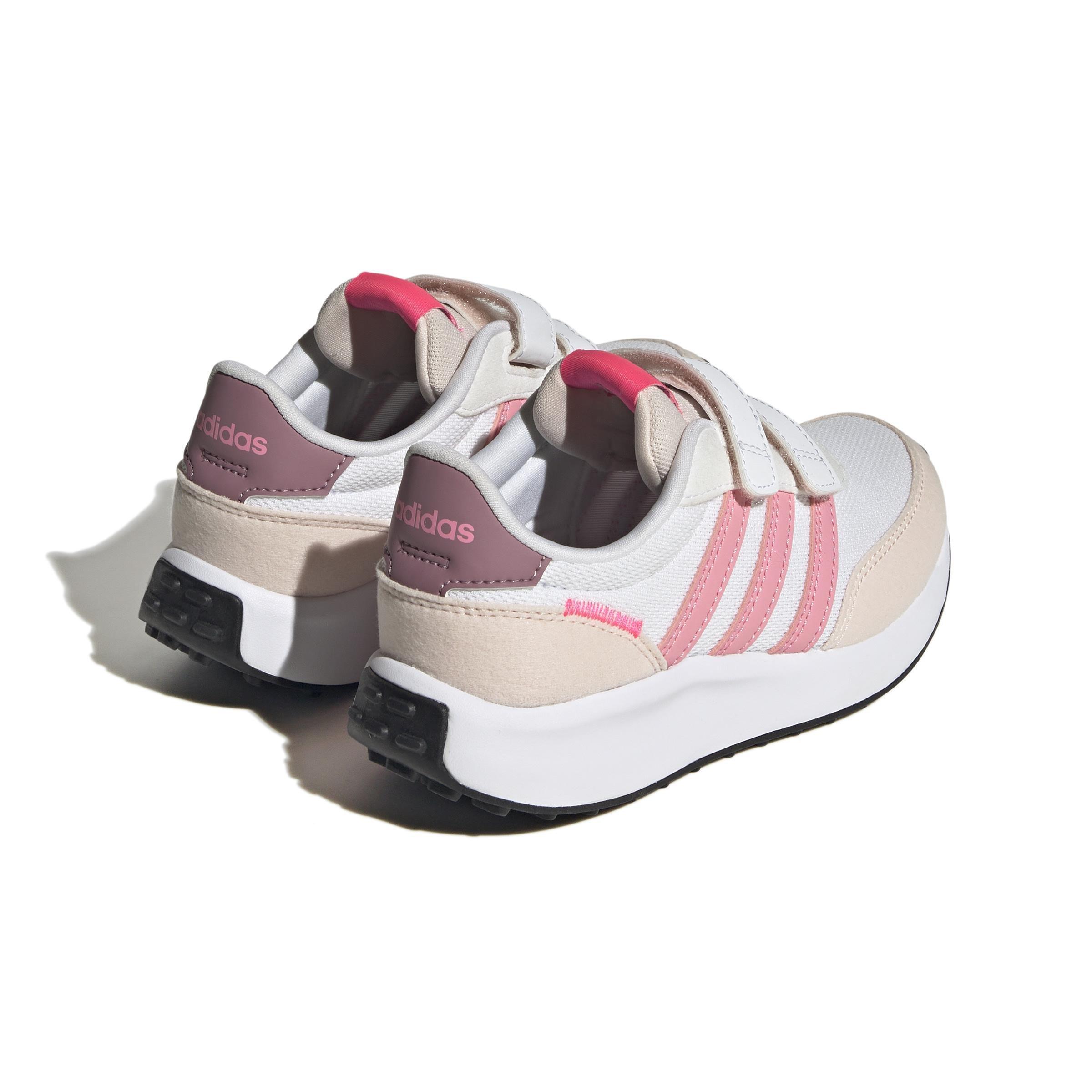 Unisex Kids Run 70s Shoes, White, A901_ONE, large image number 3
