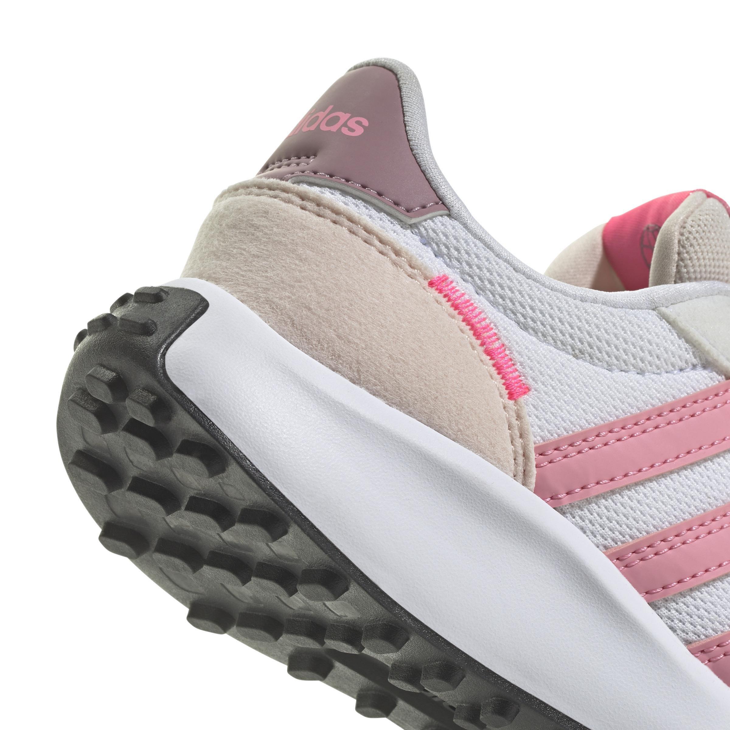 Unisex Kids Run 70s Shoes, White, A901_ONE, large image number 5