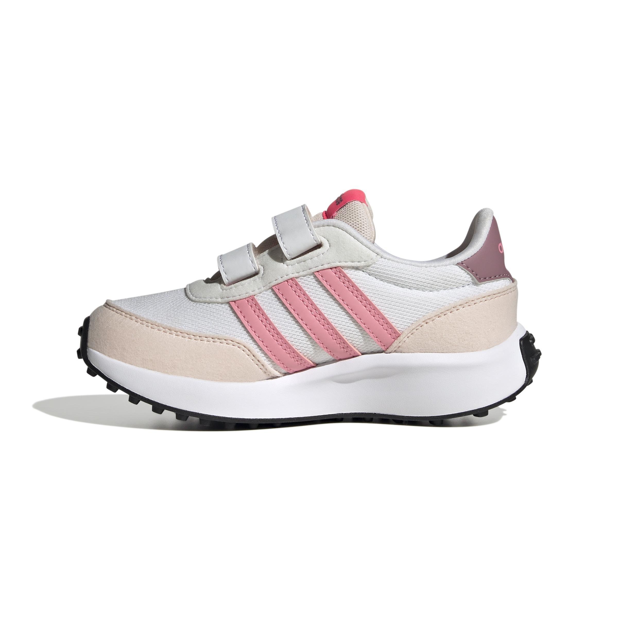 Unisex Kids Run 70s Shoes, White, A901_ONE, large image number 8