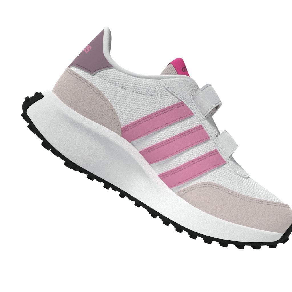 Unisex Kids Run 70s Shoes, White, A901_ONE, large image number 12