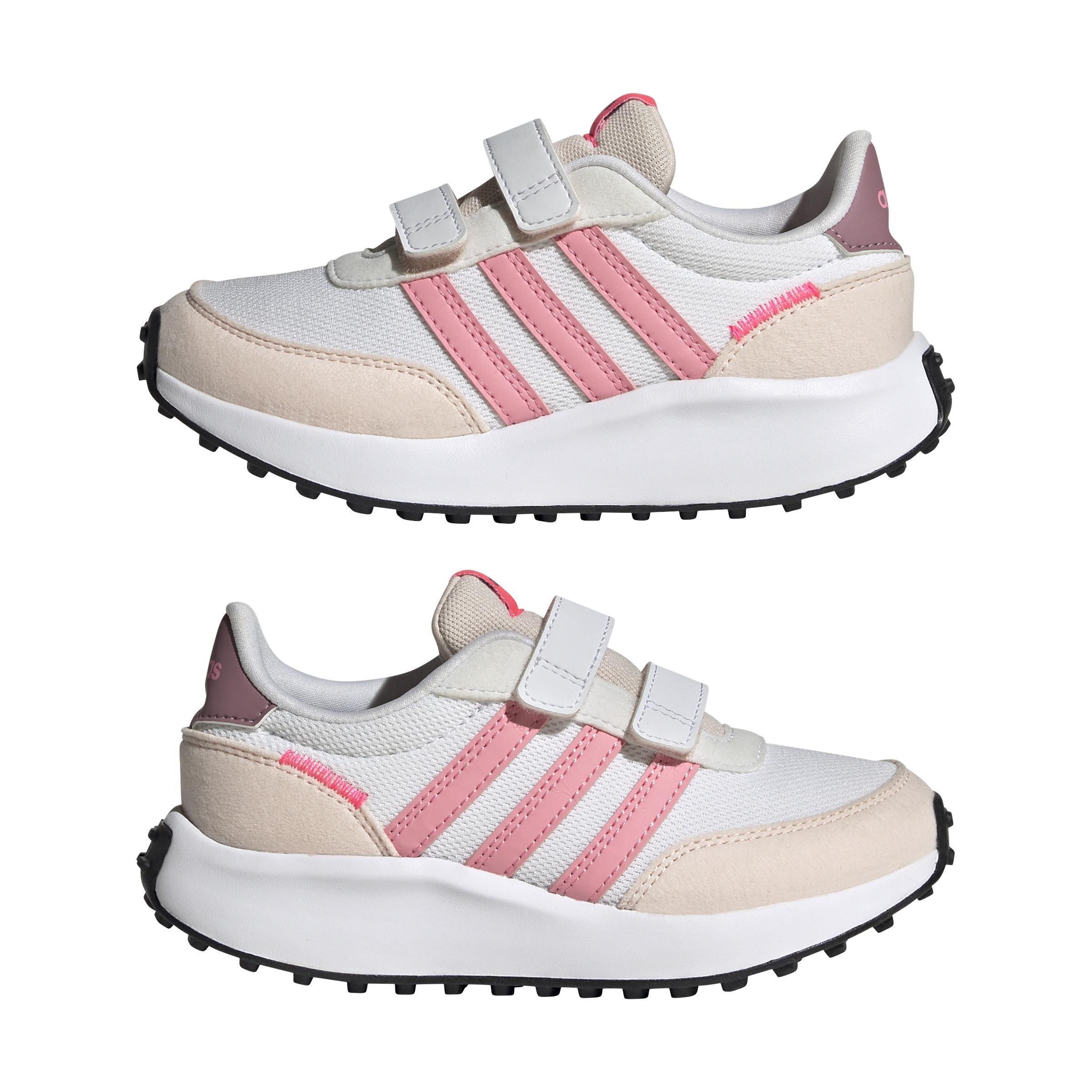 Unisex Kids Run 70s Shoes, White, A901_ONE, large image number 14