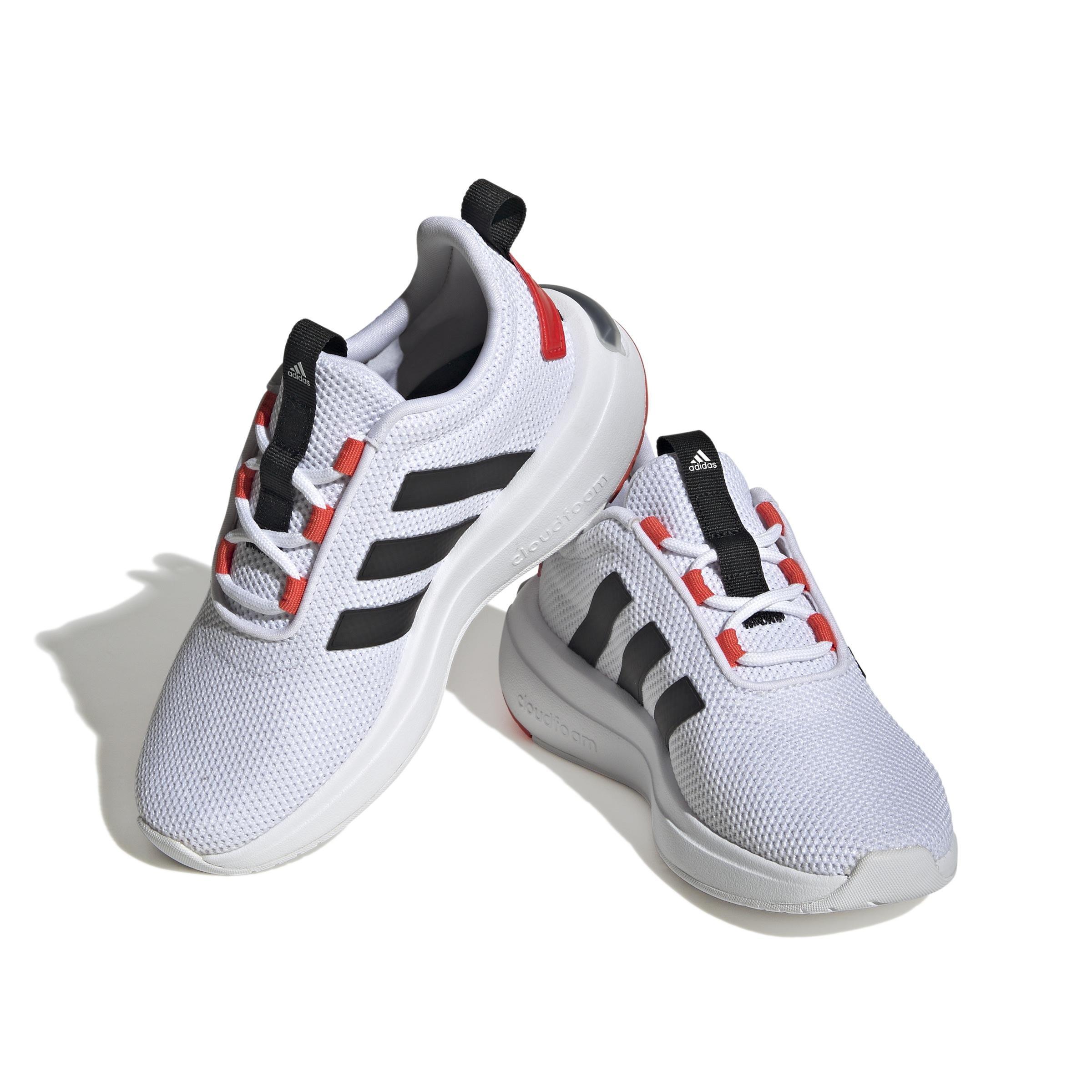 Unisex Kids Racer Tr23 Shoes, White, A901_ONE, large image number 2