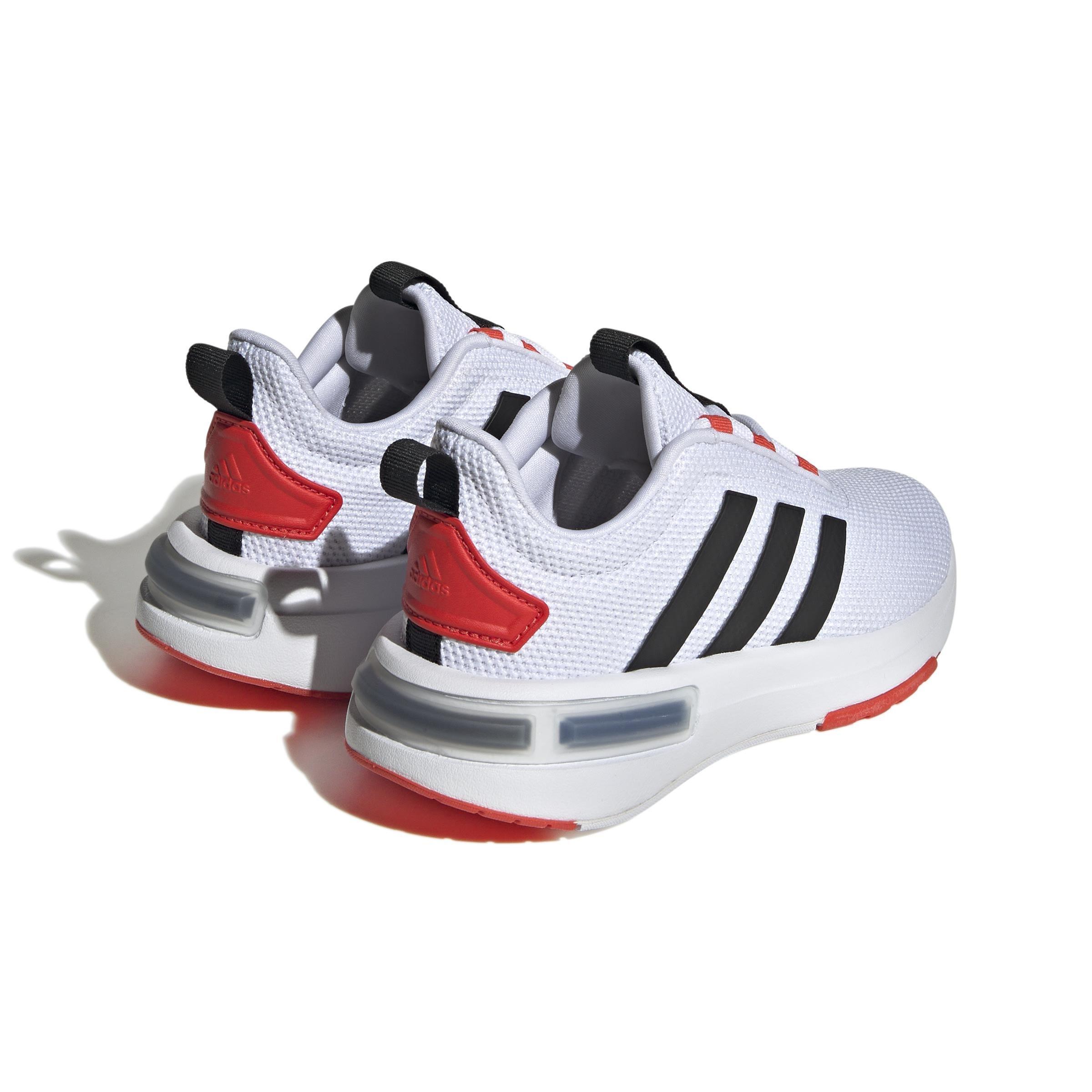 Unisex Kids Racer Tr23 Shoes, White, A901_ONE, large image number 3