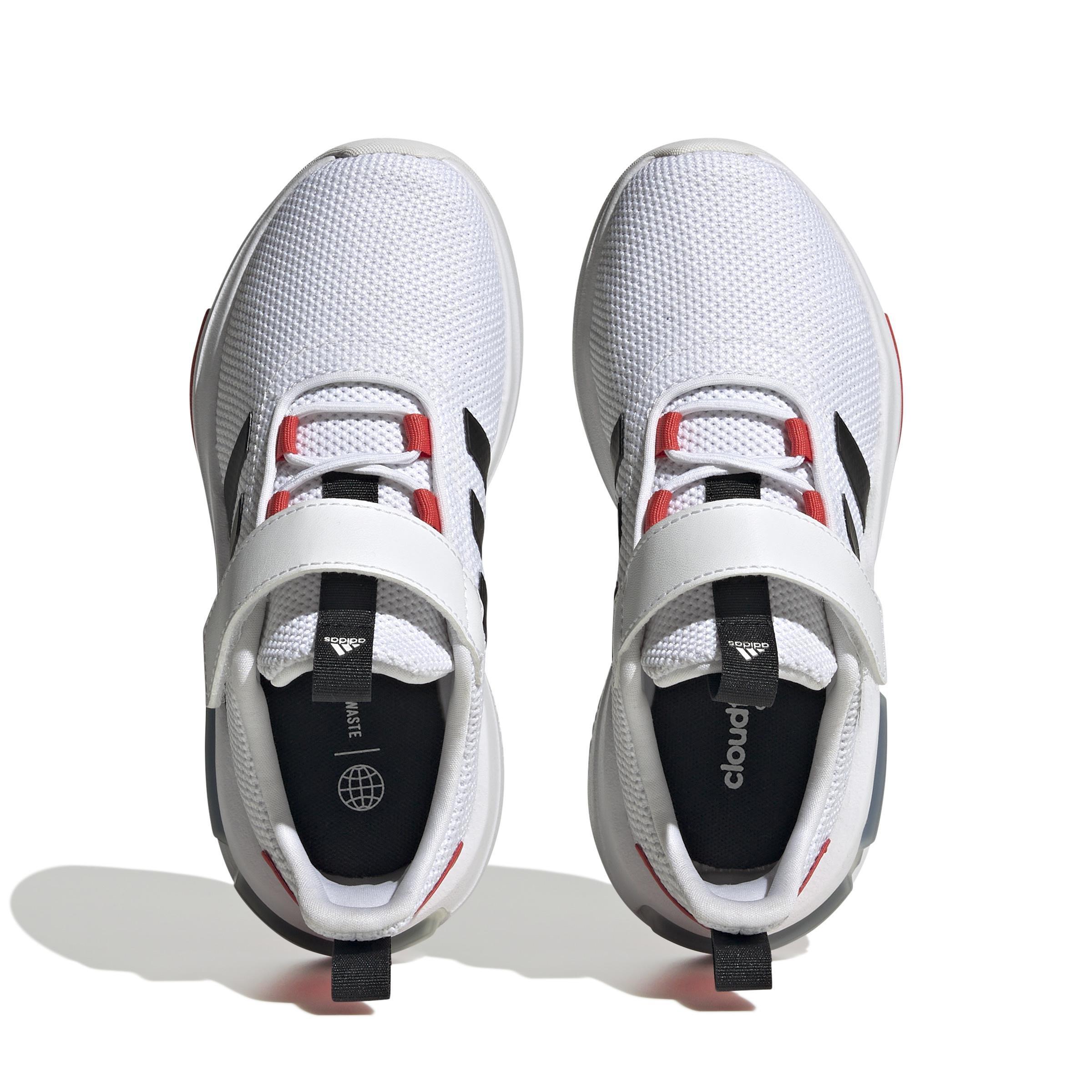 Unisex Kids Racer Tr23 Shoes, White, A901_ONE, large image number 1