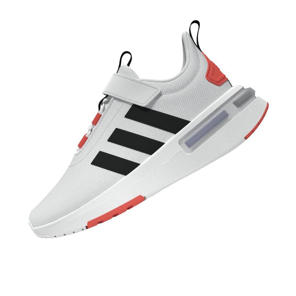 Unisex Kids Racer Tr23 Shoes, White, , large image number 10