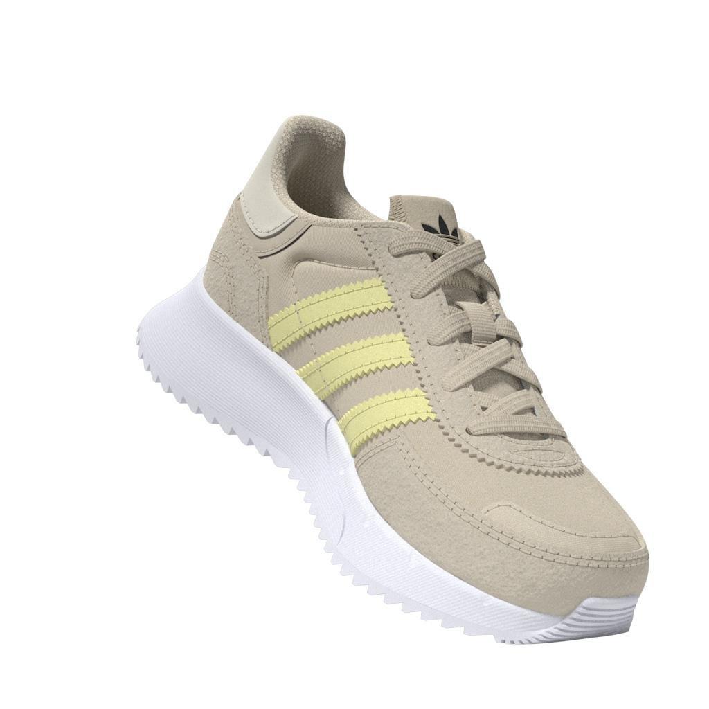 Unisex Kids Retropy F2 Shoes, Beige, A901_ONE, large image number 5