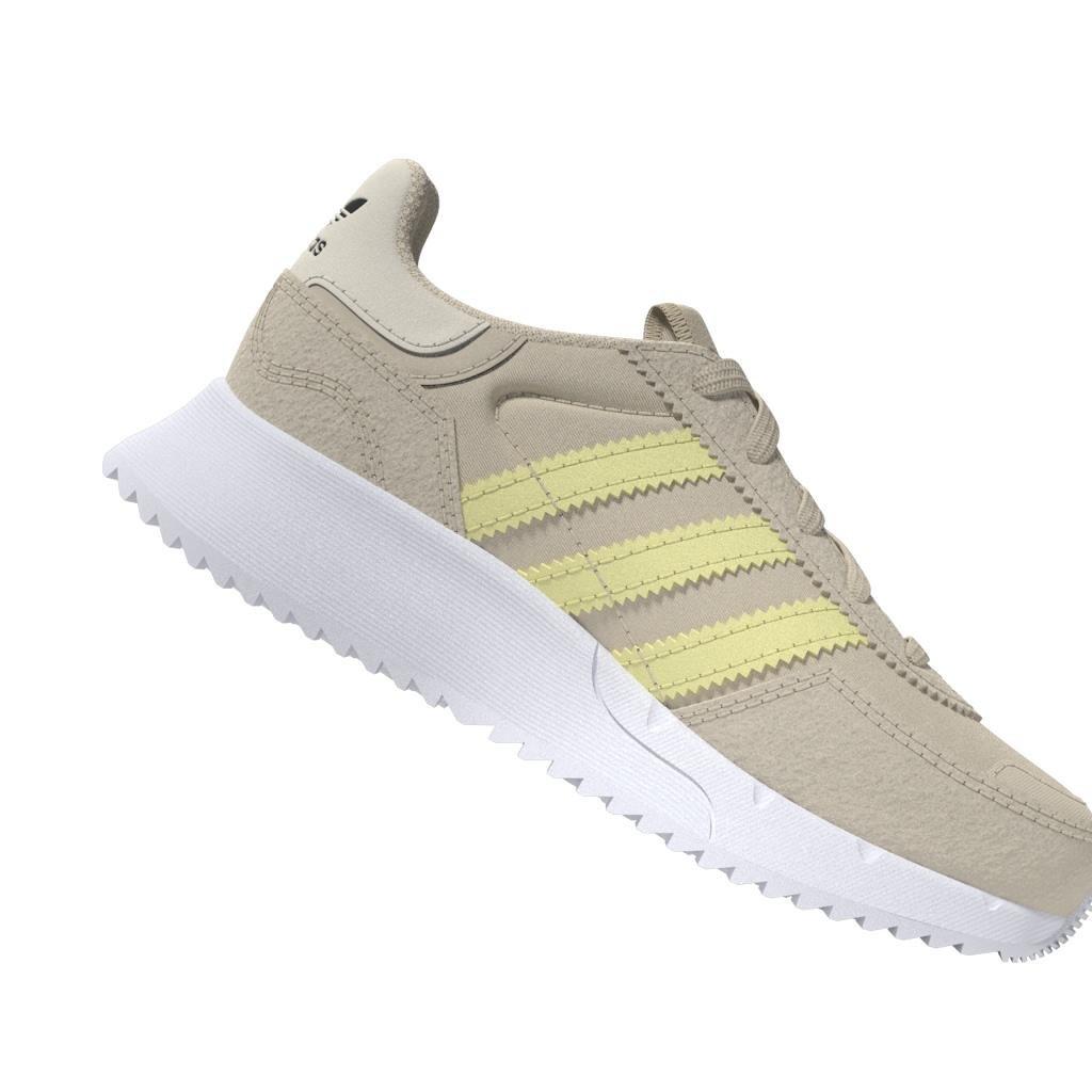 Unisex Kids Retropy F2 Shoes, Beige, A901_ONE, large image number 6
