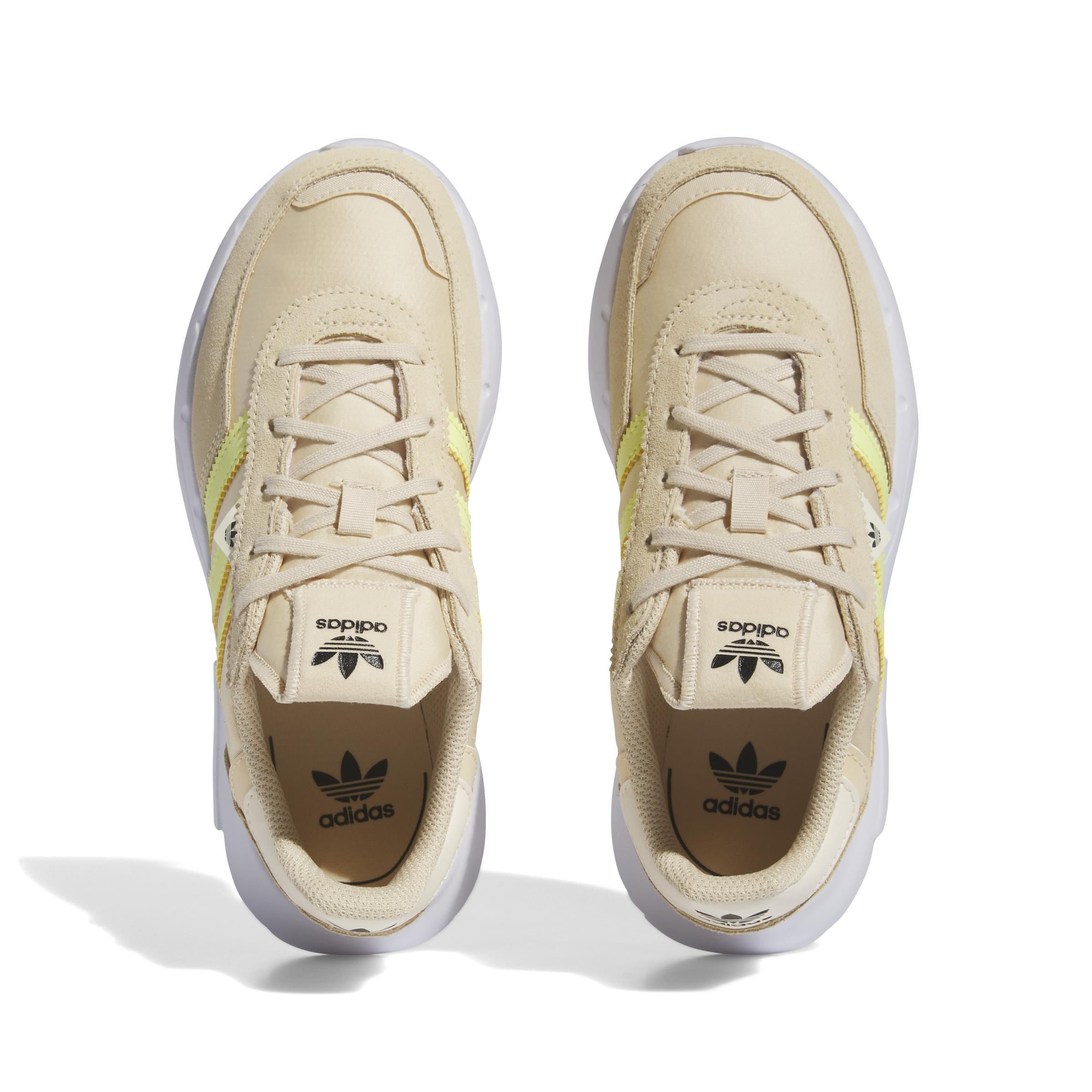 Kids Unisex Retropy F2 Shoes, Beige, A901_ONE, large image number 13