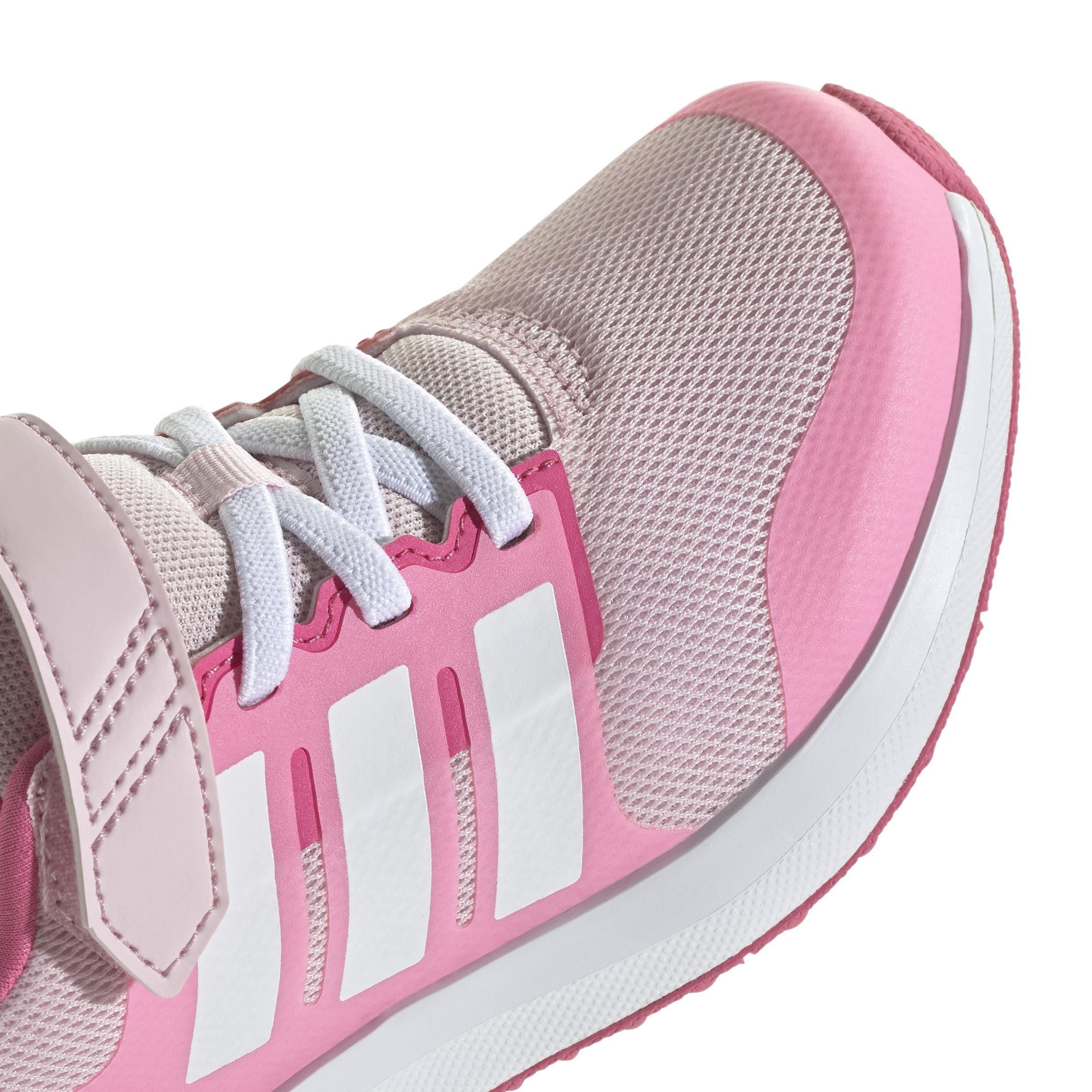 Unisex Kids FortaRun 2.0 Cloudfoam Elastic Lace Top Strap Shoes, Pink, , large image number 5