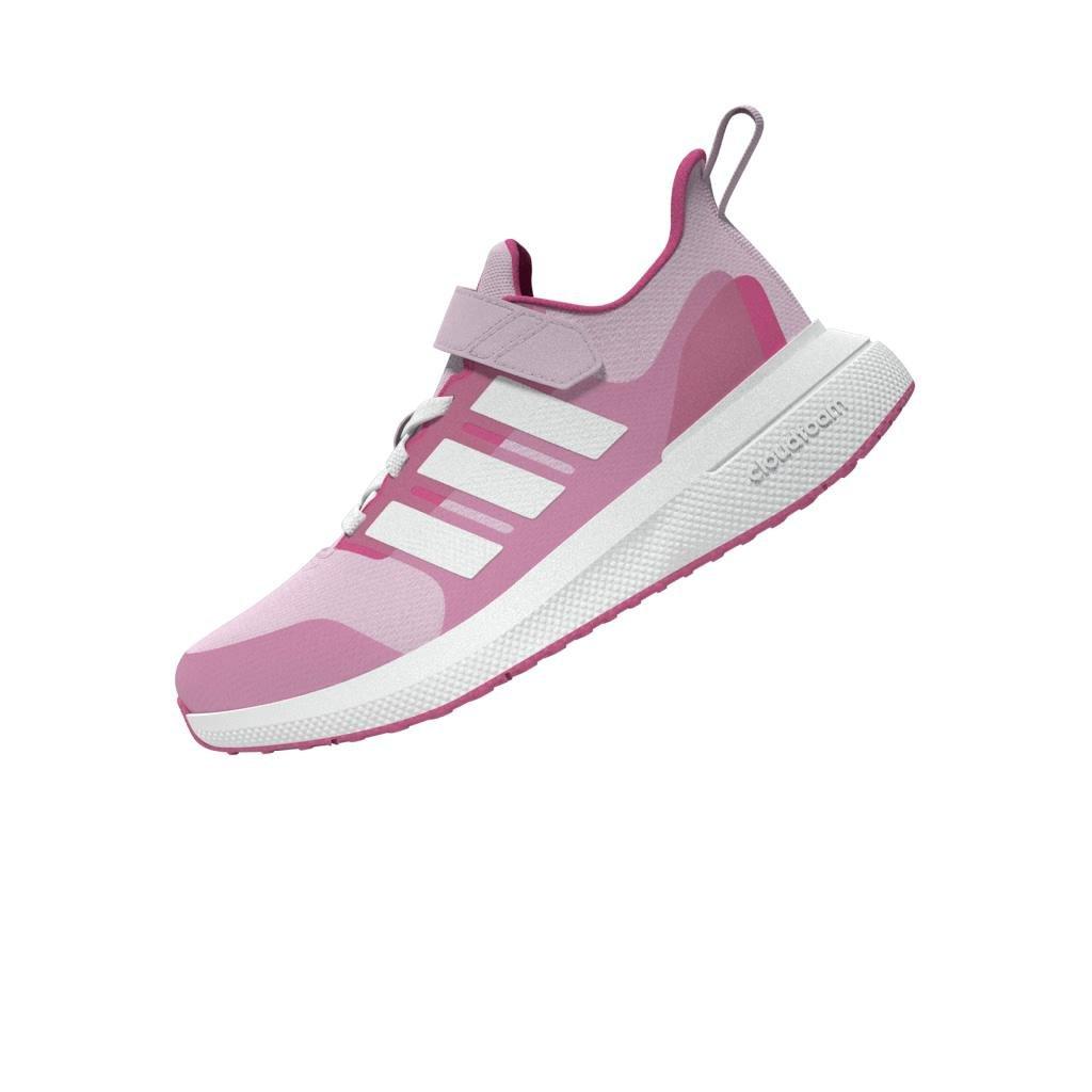 Unisex Kids FortaRun 2.0 Cloudfoam Elastic Lace Top Strap Shoes, Pink, , large image number 8