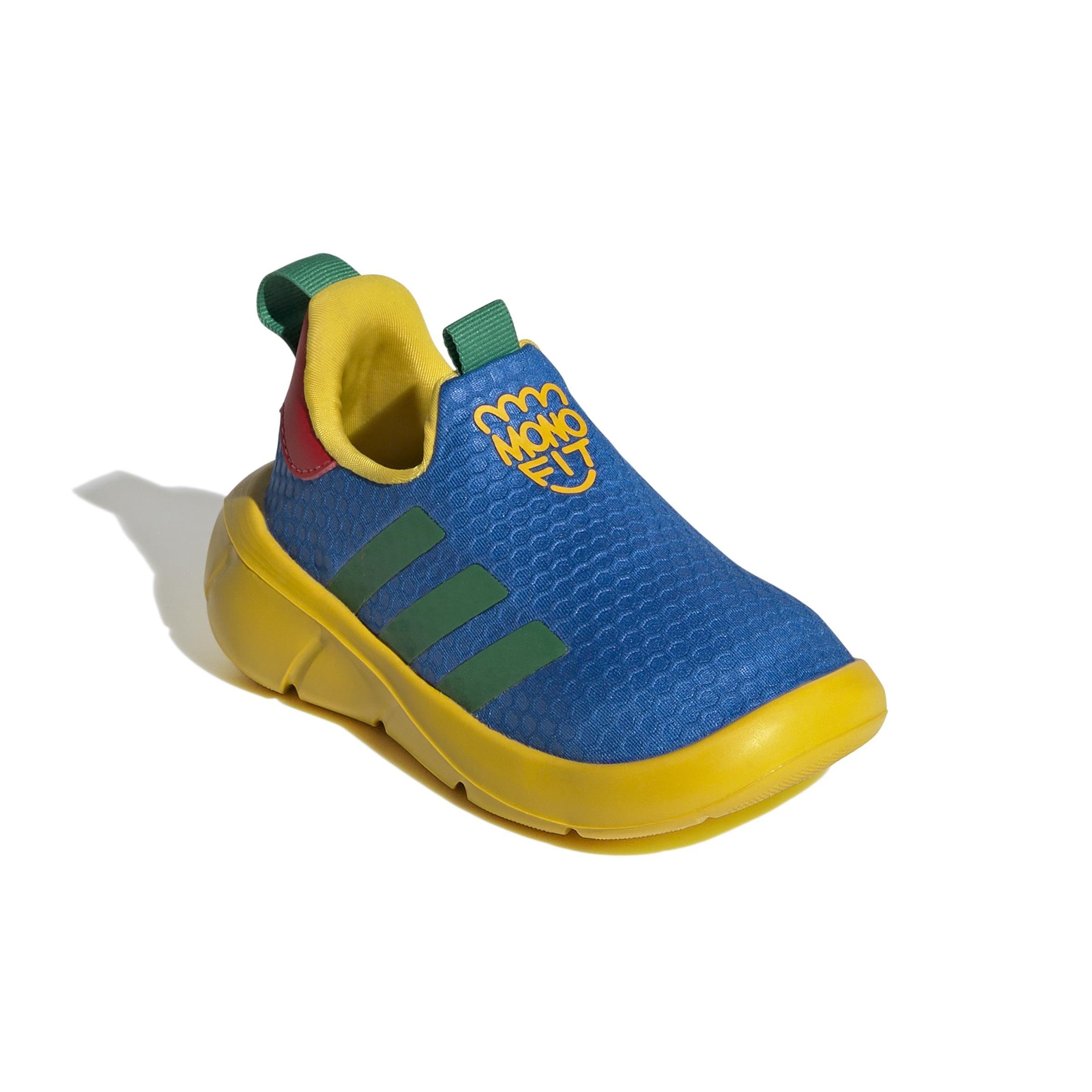 Unisex Kids Monofit Trainer Slip-On Shoes, Blue, A901_ONE, large image number 2