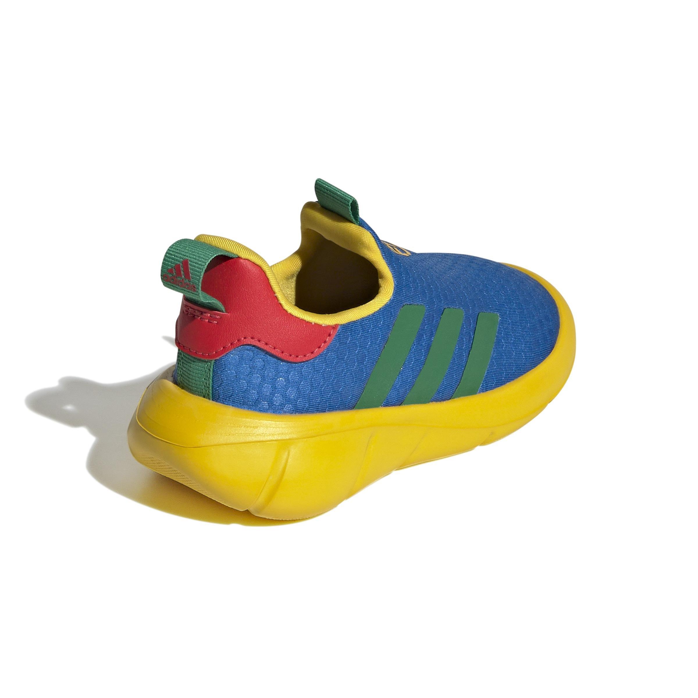 Unisex Kids Monofit Trainer Slip-On Shoes, Blue, A901_ONE, large image number 3