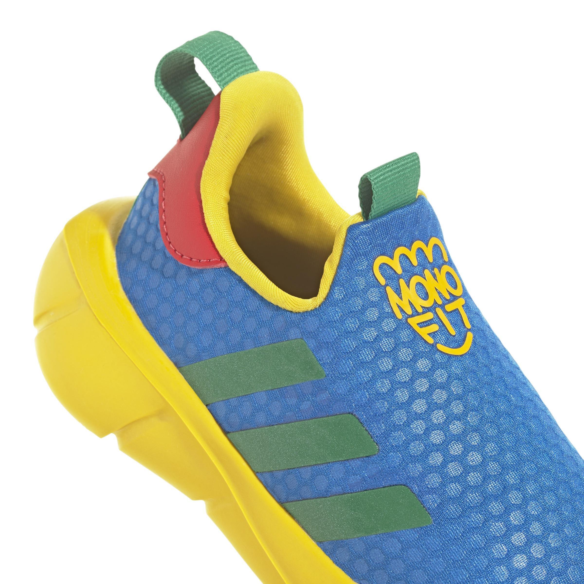 Unisex Kids Monofit Trainer Slip-On Shoes, Blue, A901_ONE, large image number 5