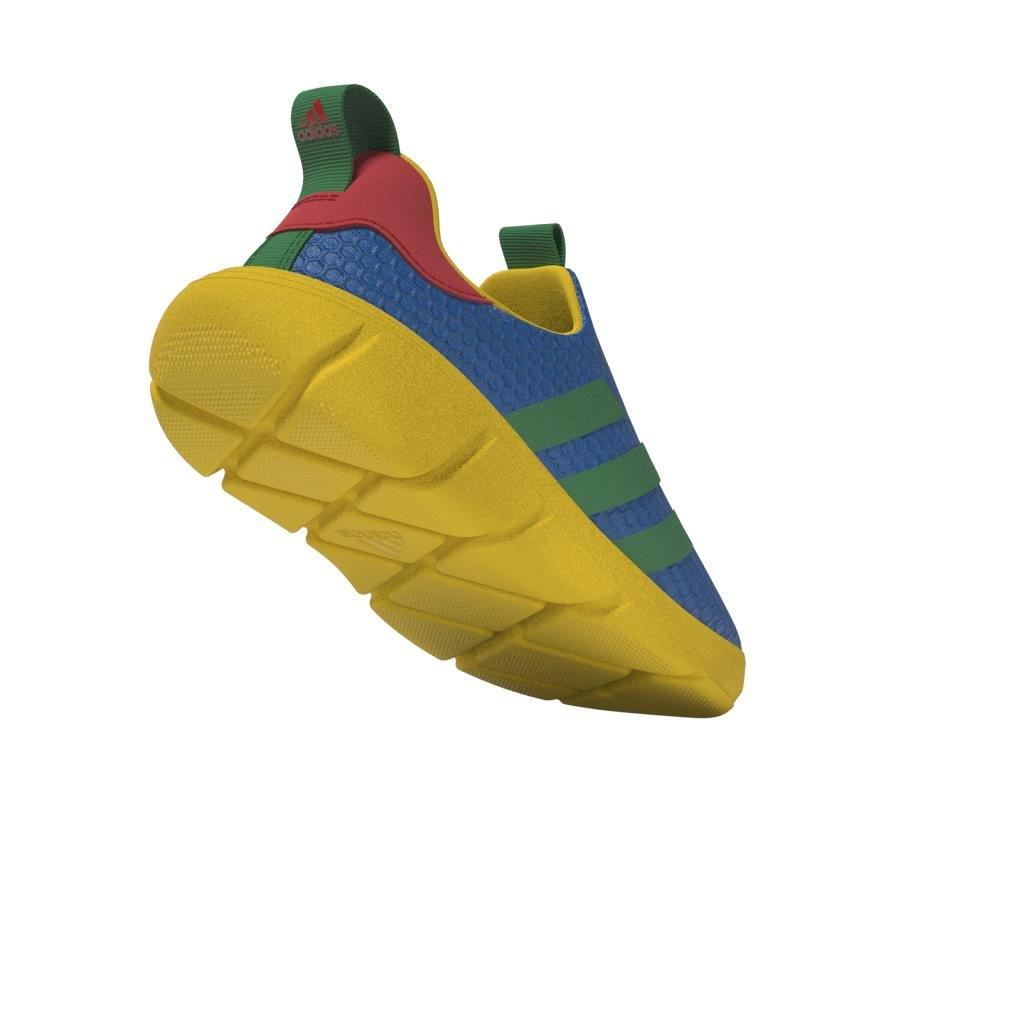 Unisex Kids Monofit Trainer Slip-On Shoes, Blue, A901_ONE, large image number 7