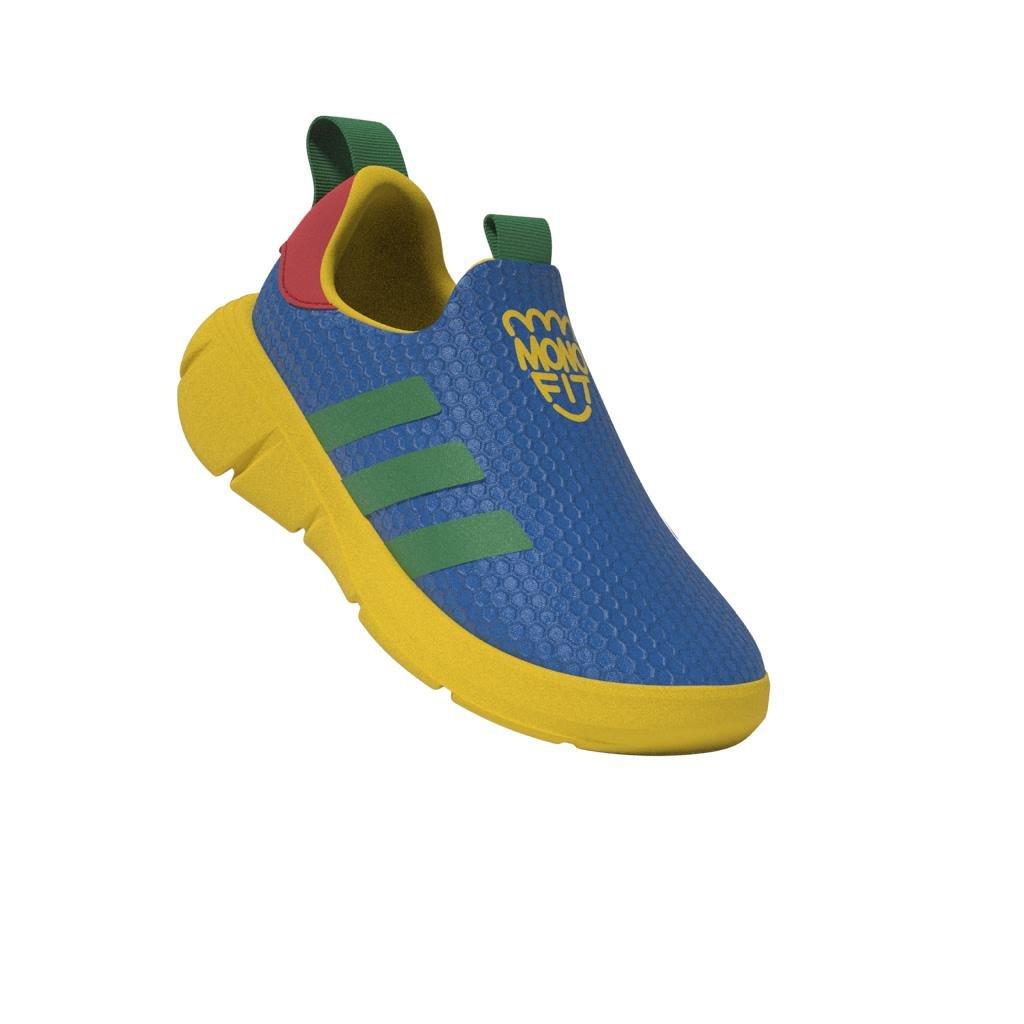 Unisex Kids Monofit Trainer Slip-On Shoes, Blue, A901_ONE, large image number 9