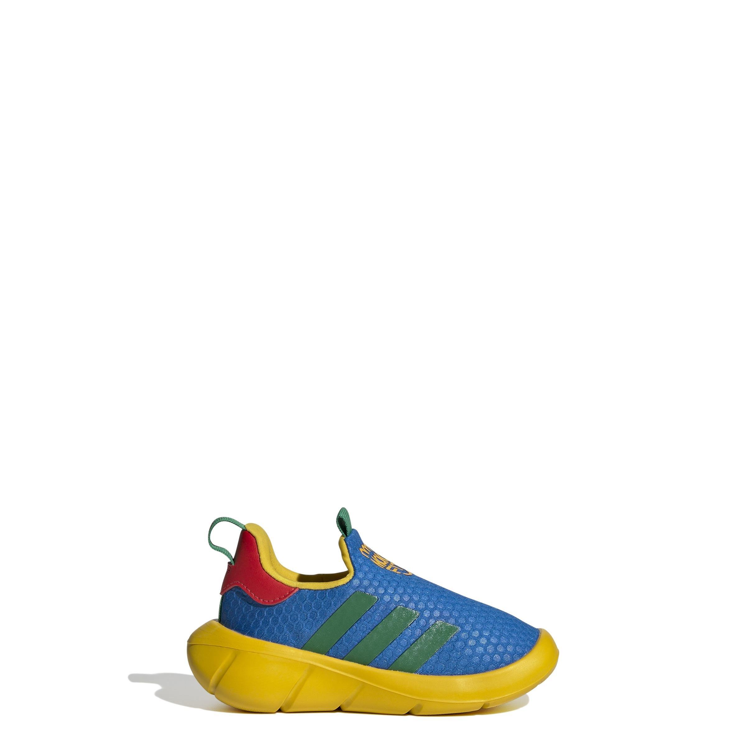 Unisex Kids Monofit Trainer Slip-On Shoes, Blue, A901_ONE, large image number 14