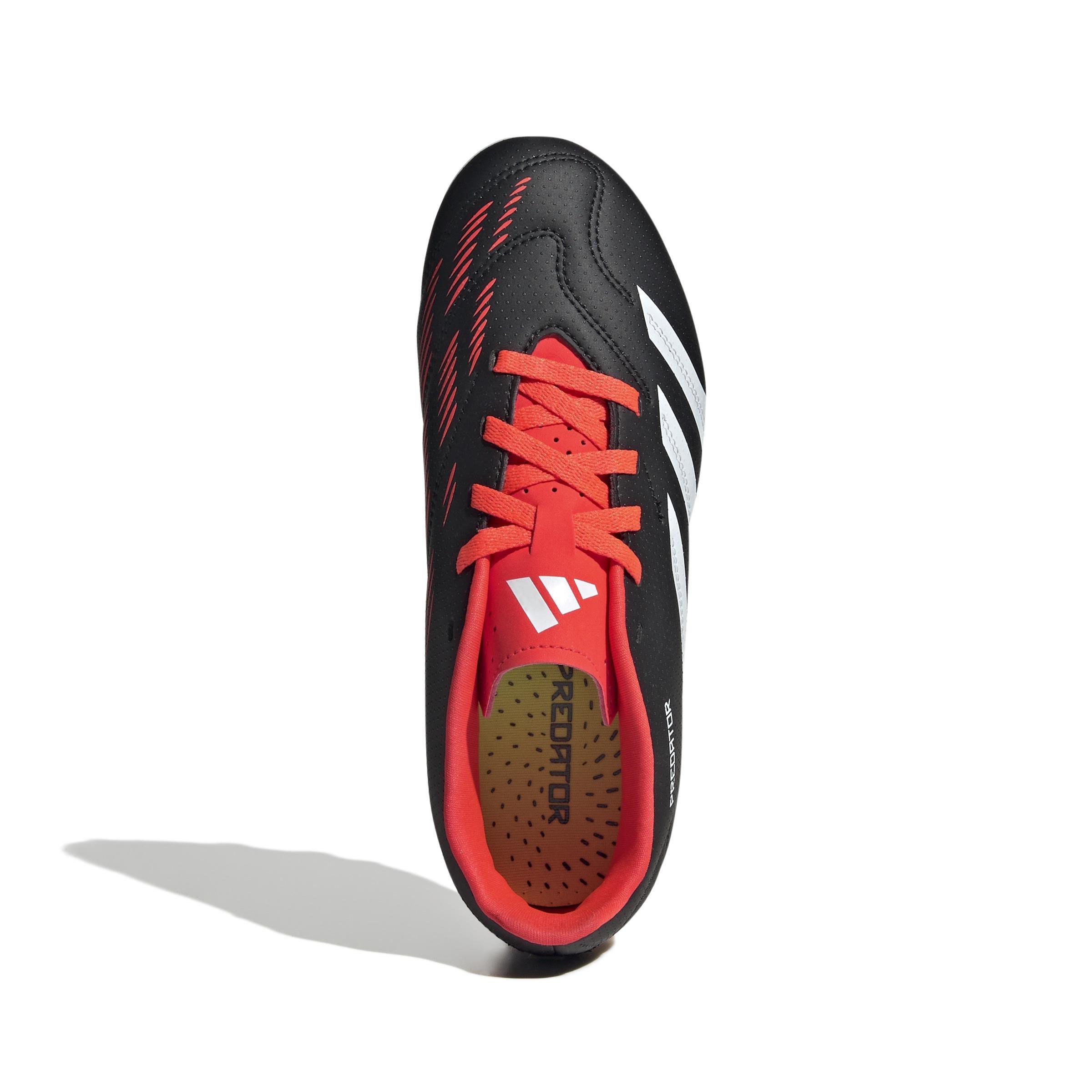 Unisex Kids Predator Club Flexible Ground Football Boots, Black, , large image number 1