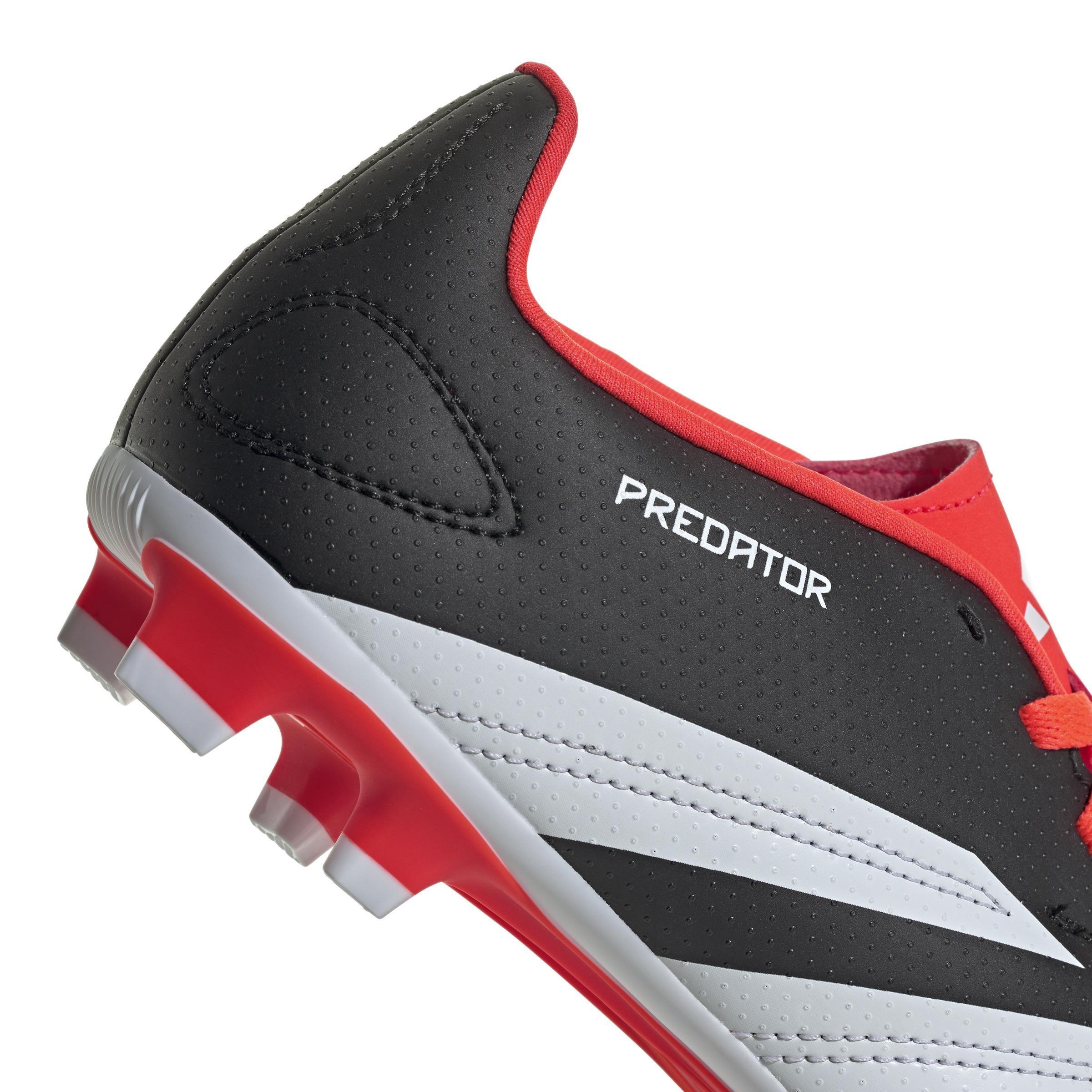 Unisex Kids Predator Club Flexible Ground Football Boots, Black, , large image number 5