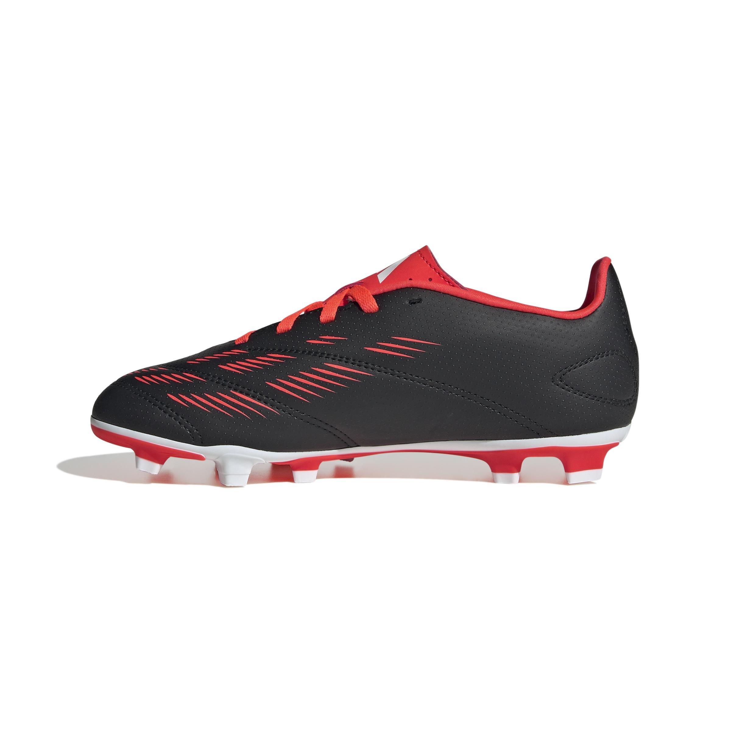 Unisex Kids Predator Club Flexible Ground Football Boots, Black, , large image number 12