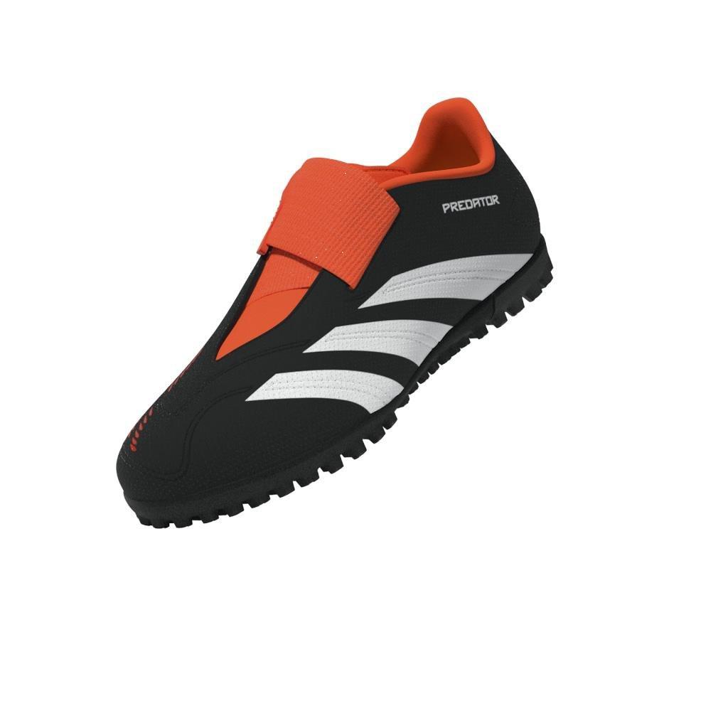 Unisex Predator Club Hook-and-Loop Turf Football Boots, Black, , large image number 10