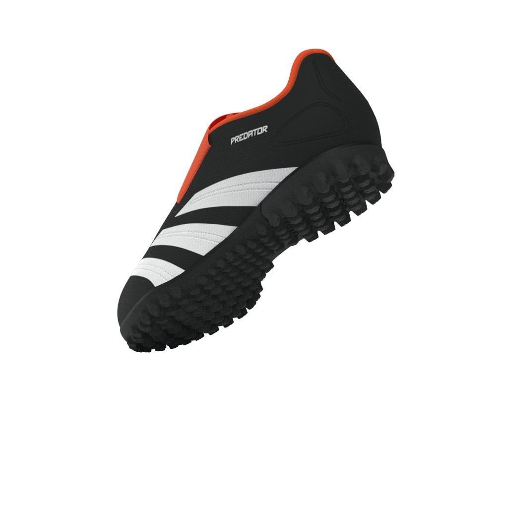Unisex Predator Club Hook-and-Loop Turf Football Boots, Black, A901_ONE, large image number 13