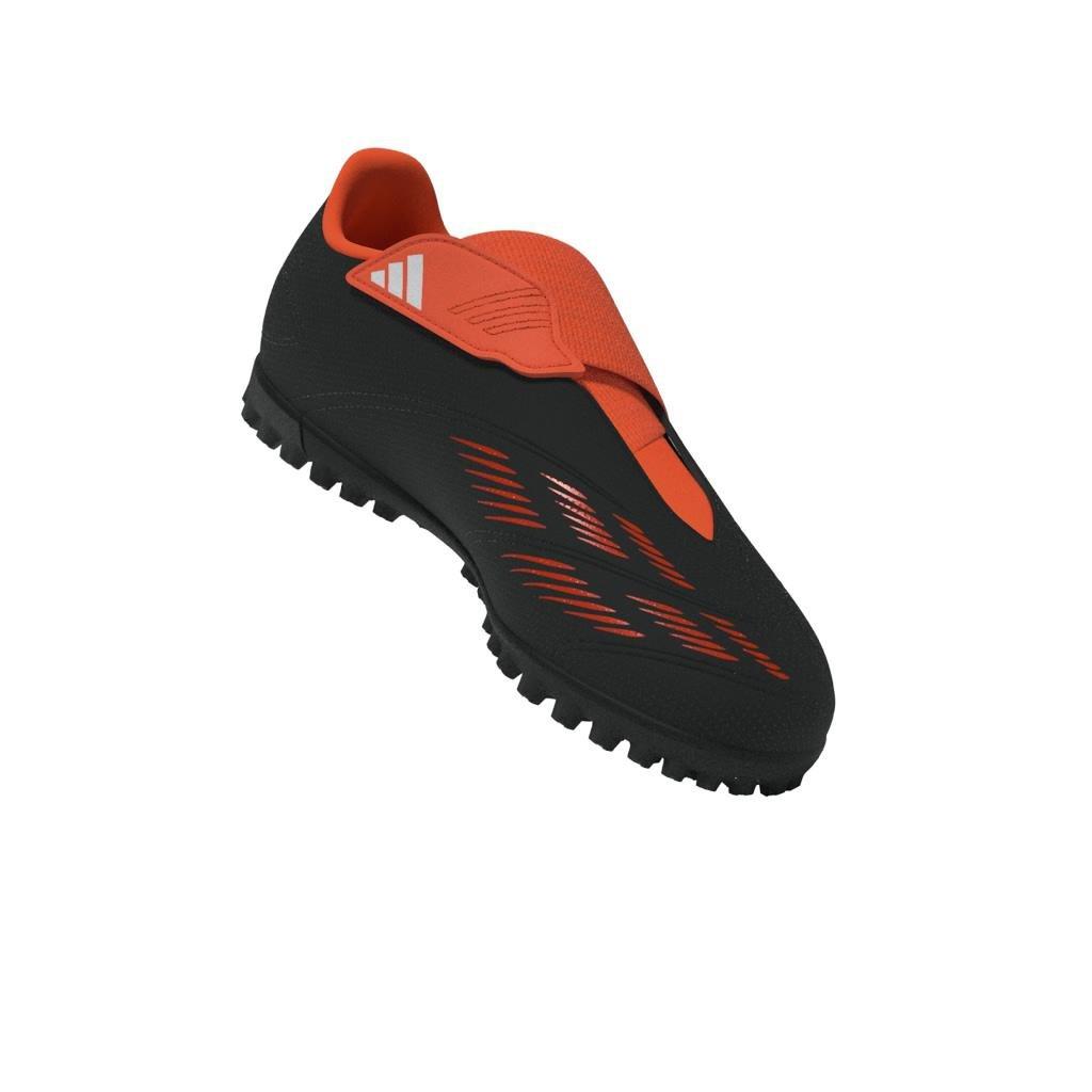 Unisex Predator Club Hook-and-Loop Turf Football Boots, Black, A901_ONE, large image number 14