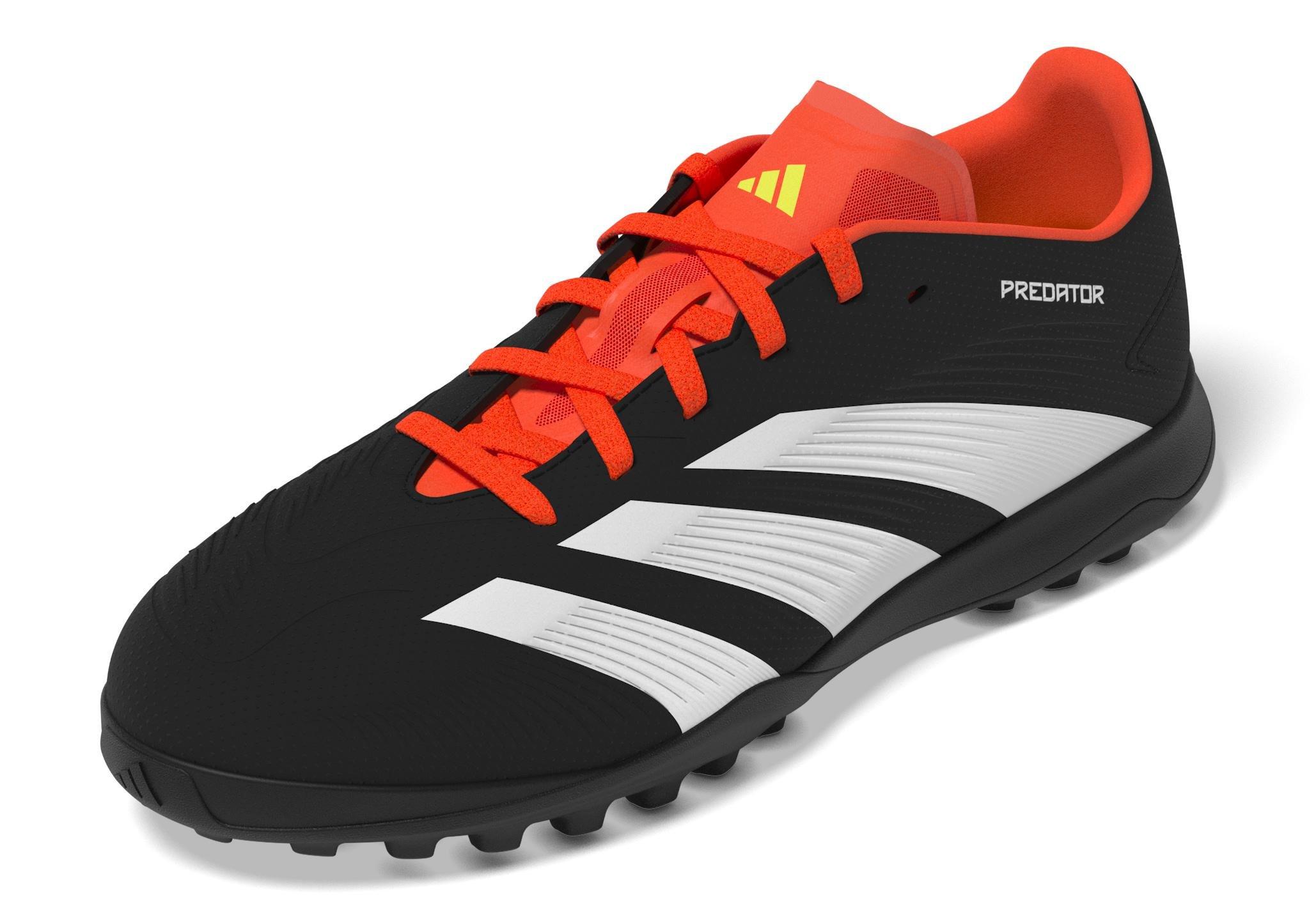 Unisex Kids Predator 24 League Turf Boots, Black, , large image number 9