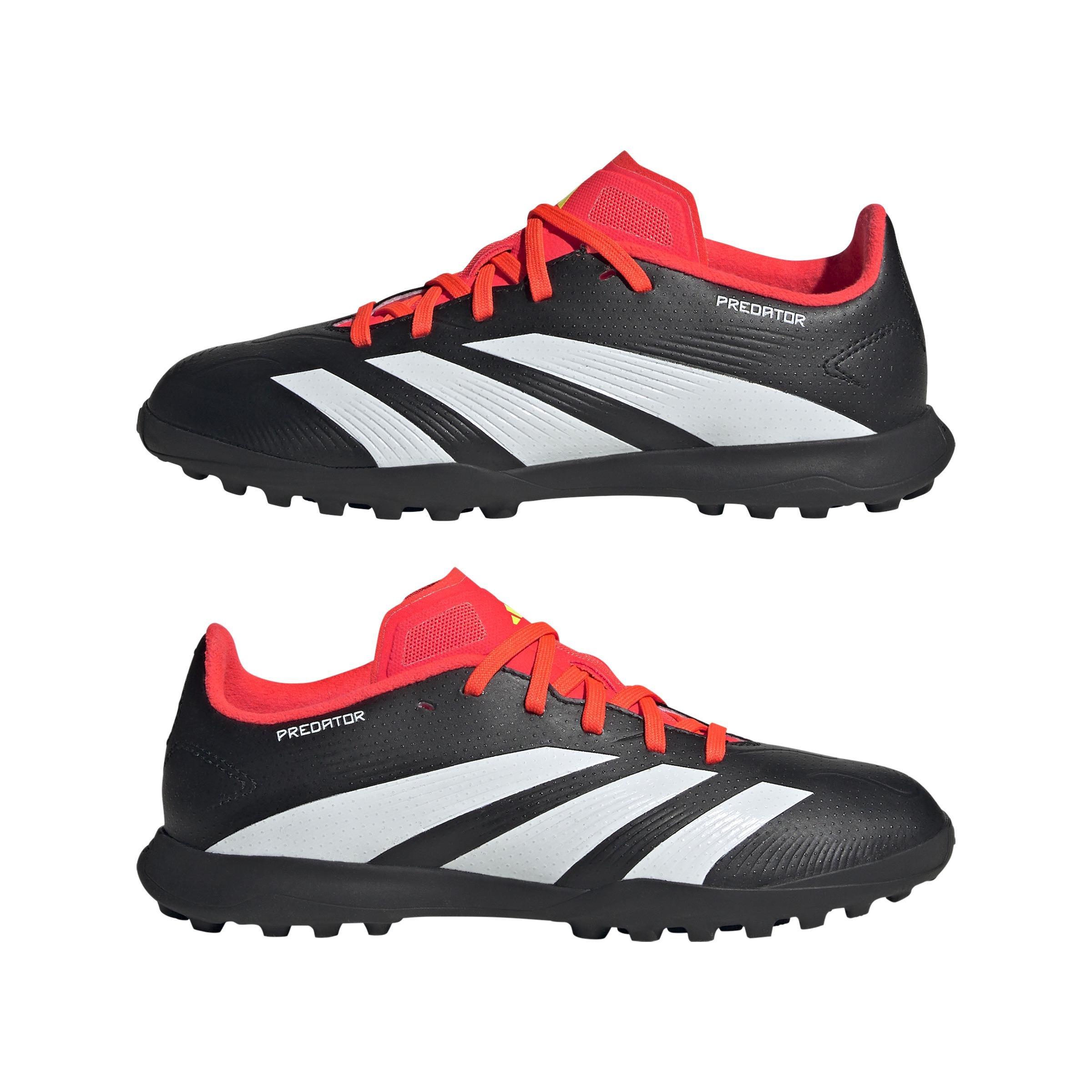 Unisex Kids Predator 24 League Turf Boots, Black, , large image number 11