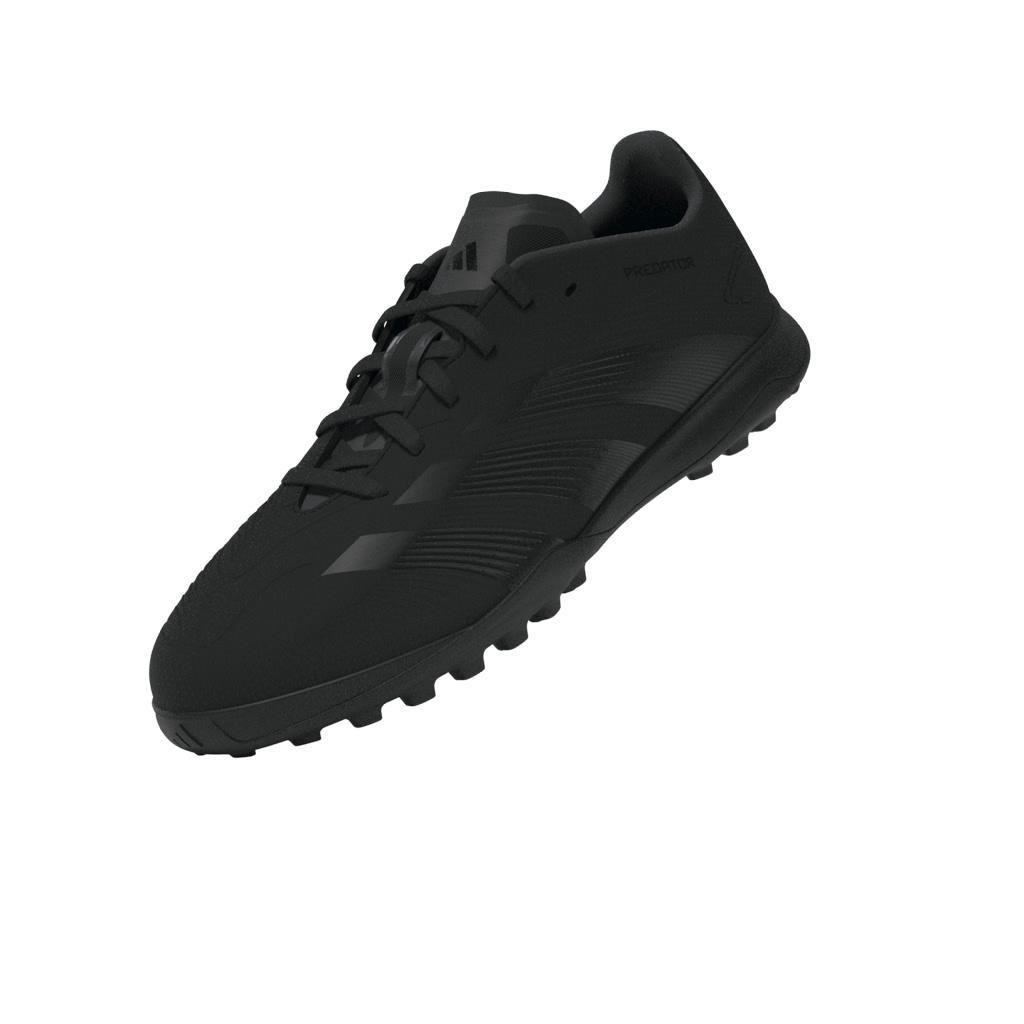 Unisex Kids Predator 24 League Turf Boots, Black, A901_ONE, large image number 9