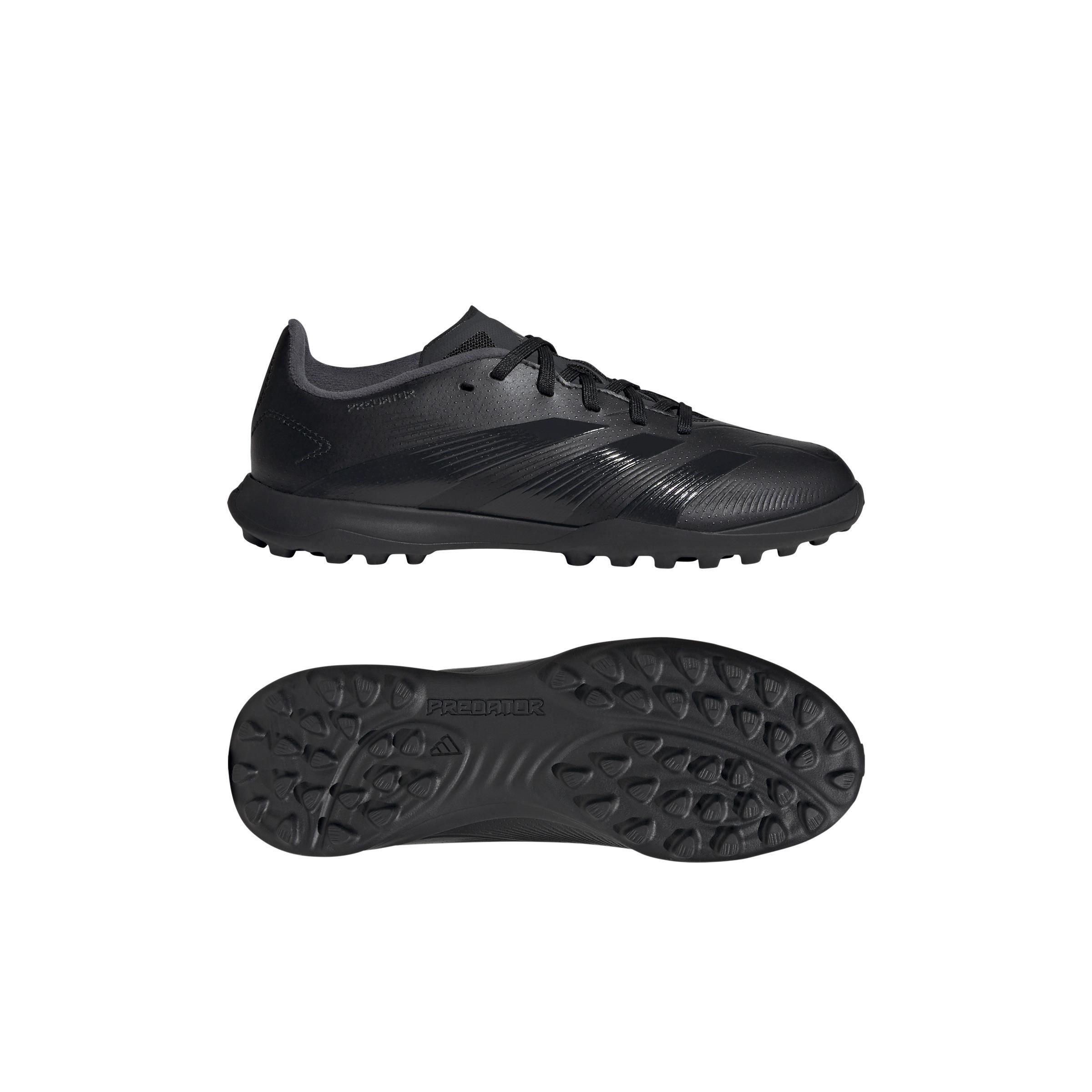 Unisex Kids Predator 24 League Turf Boots, Black, , large image number 12