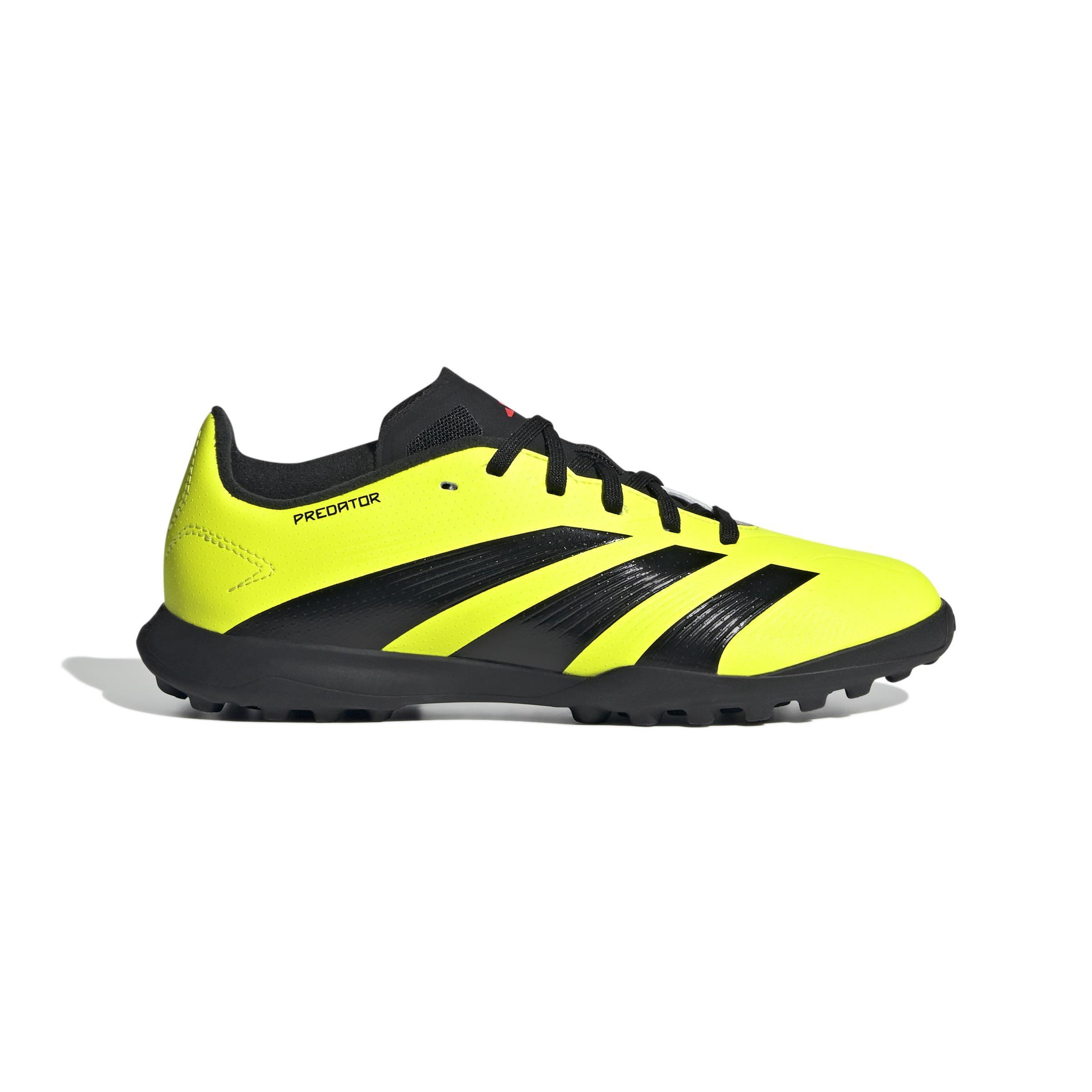 Unisex Predator 24 League Turf Boots, Yellow, A901_ONE, large image number 0