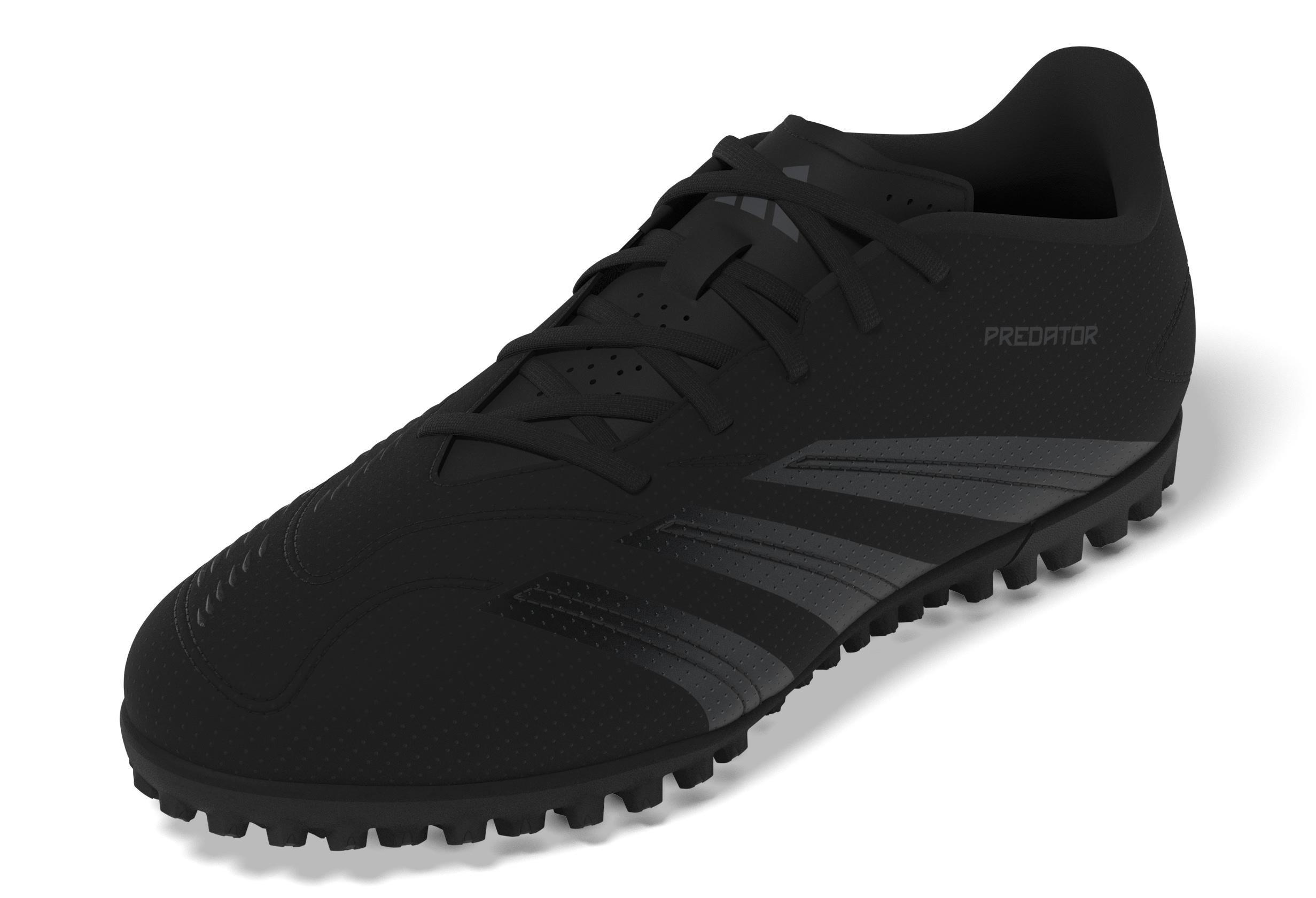 Unisex Predator Club Turf Football Boots, Black, , large image number 8