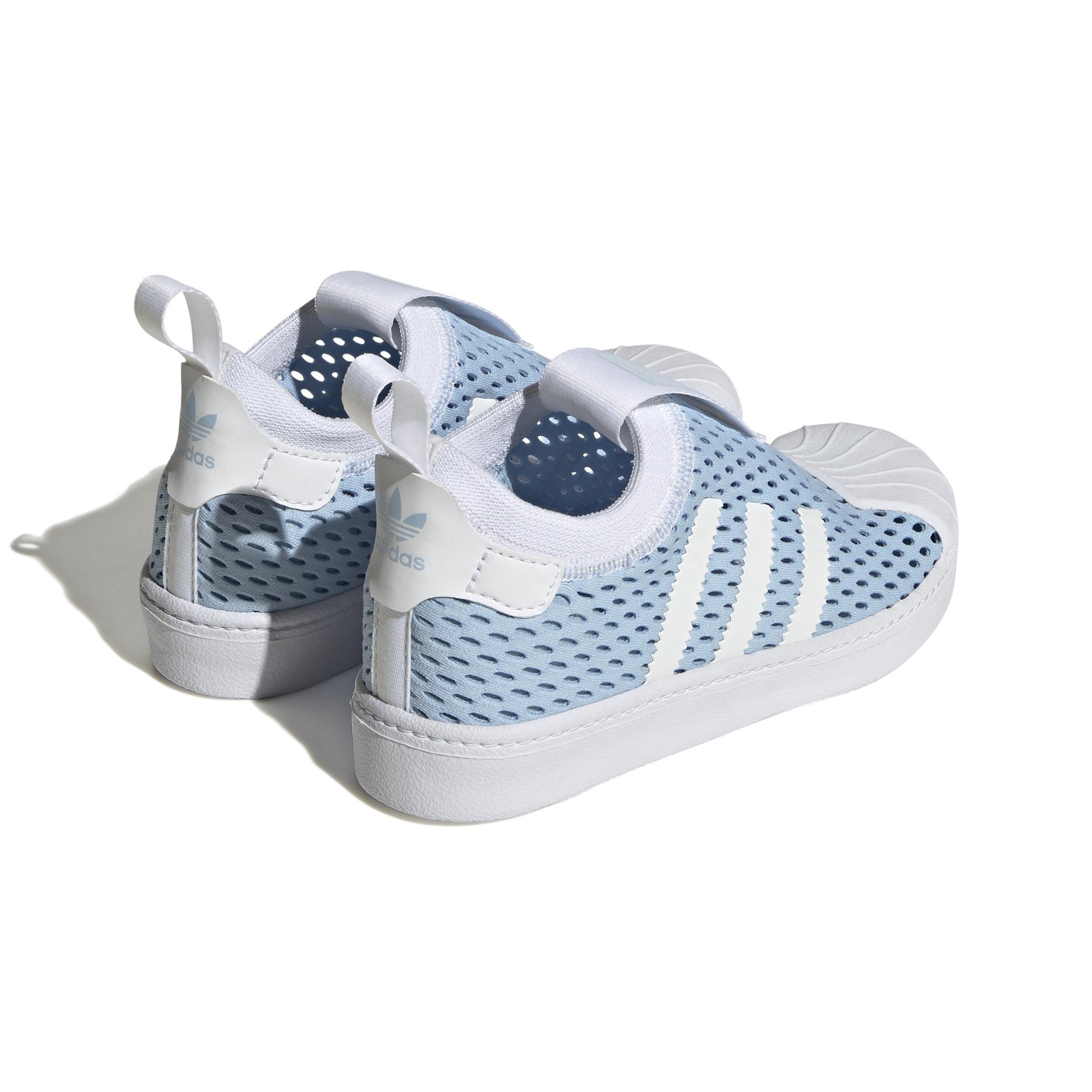 Unisex Kids Superstar 360 2.0 Shoes, Blue, A901_ONE, medium
