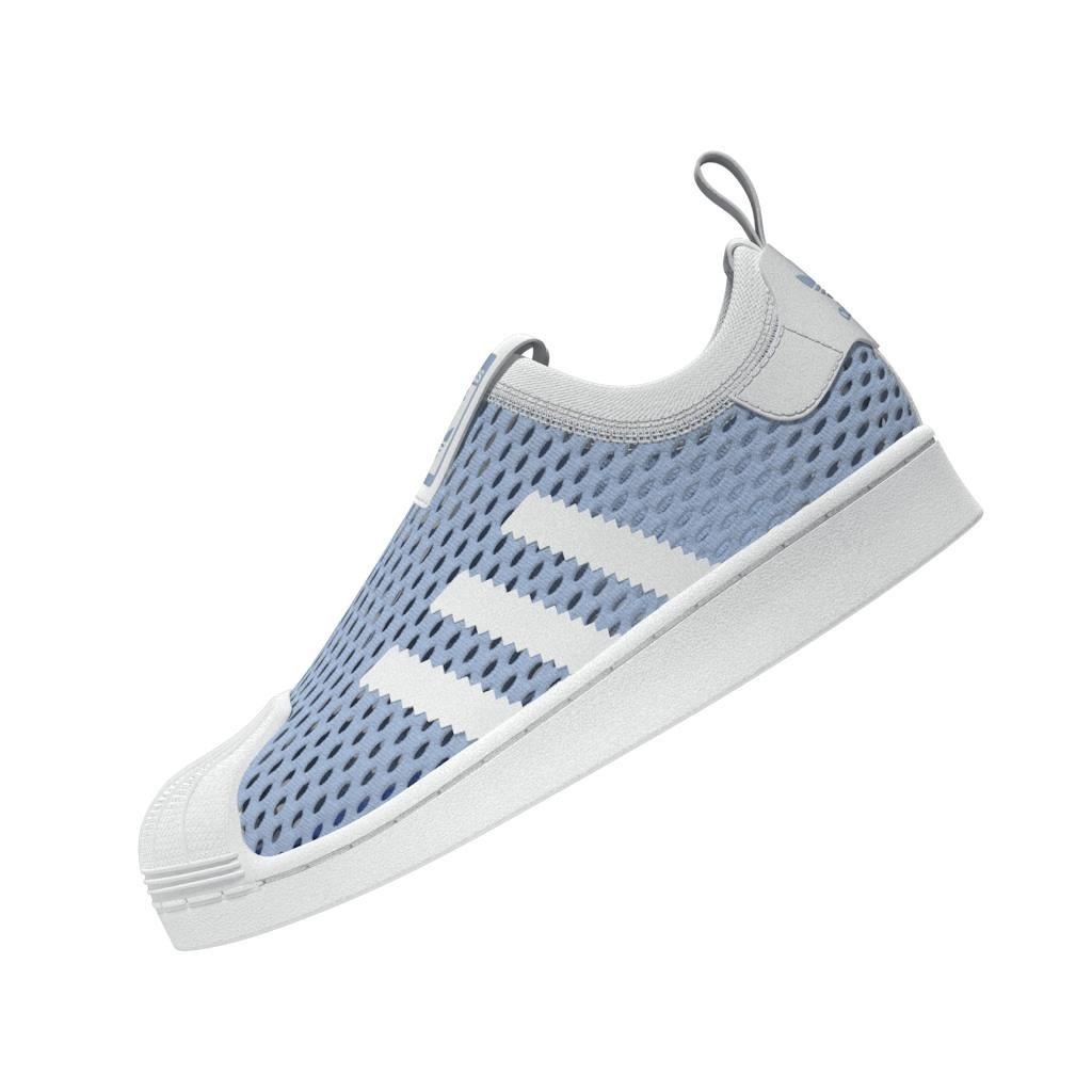 Unisex Kids Superstar 360 2.0 Shoes, Blue, , large image number 5