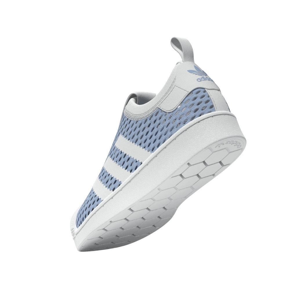 Unisex Kids Superstar 360 2.0 Shoes, Blue, , large image number 8