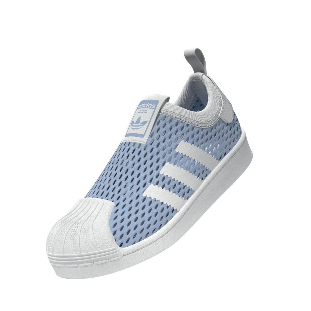 Unisex Kids Superstar 360 2.0 Shoes, Blue, , large image number 14