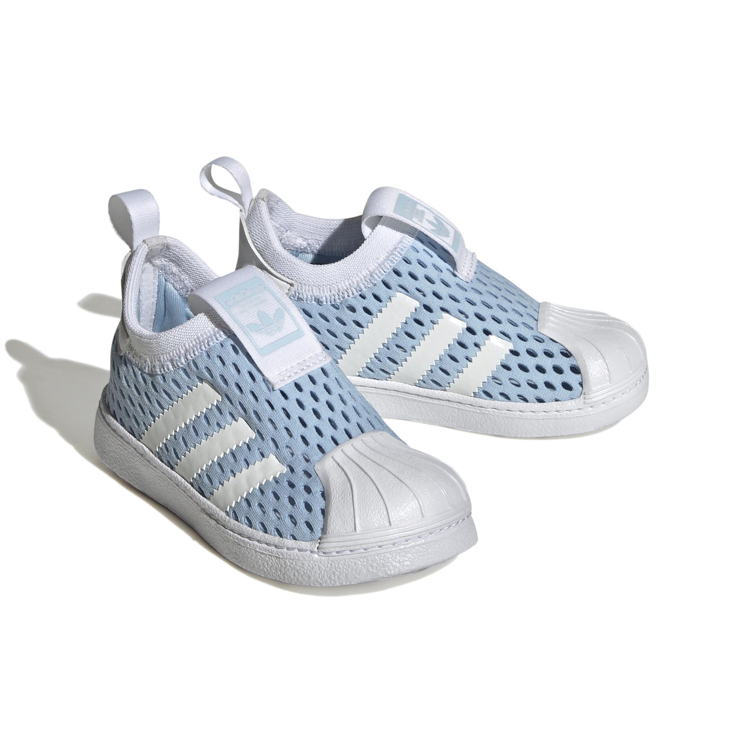 Unisex Kids Superstar 360 2.0 Shoes, Blue, , large image number 0