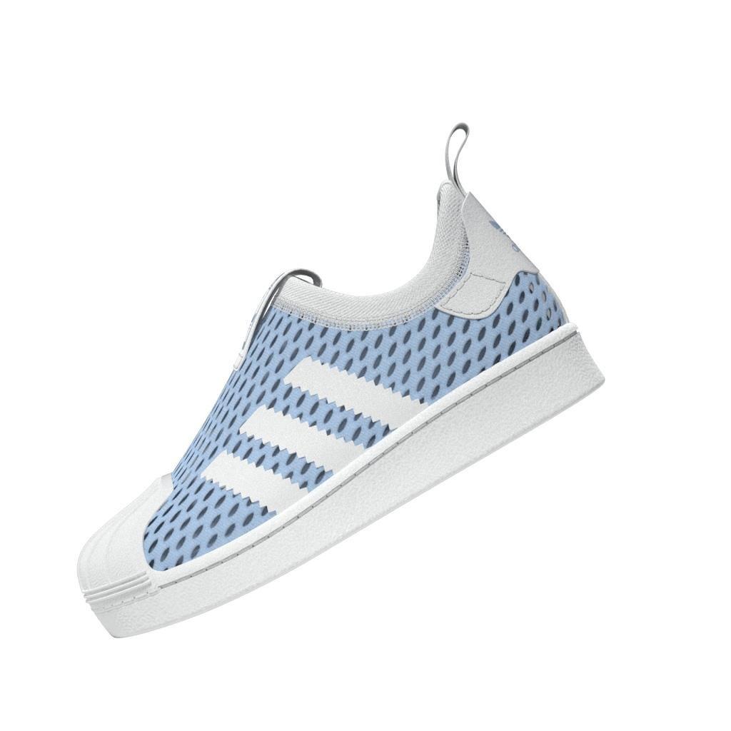 Unisex Kids Superstar 360 2.0 Shoes, Blue, , large image number 5