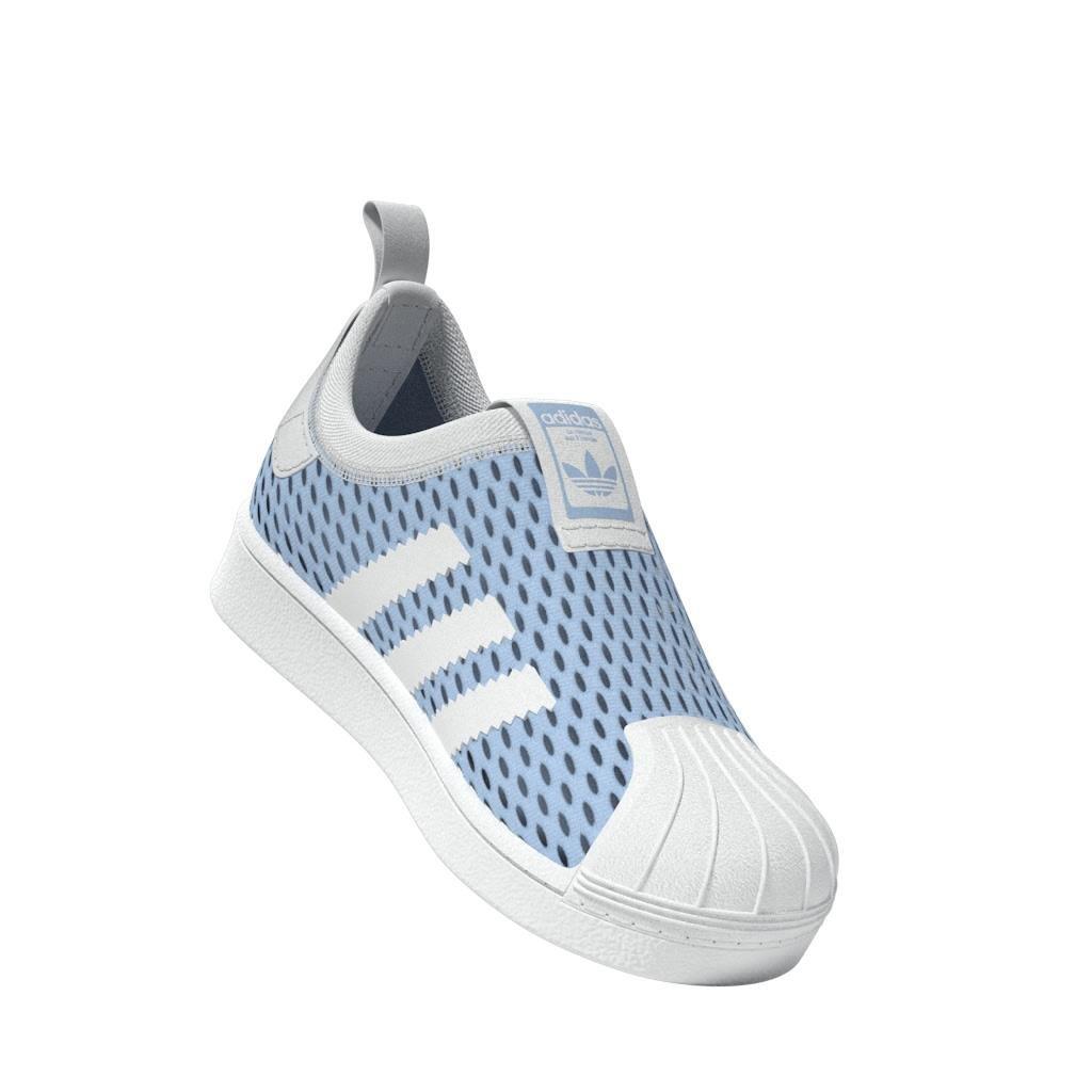 Unisex Kids Superstar 360 2.0 Shoes, Blue, , large image number 6