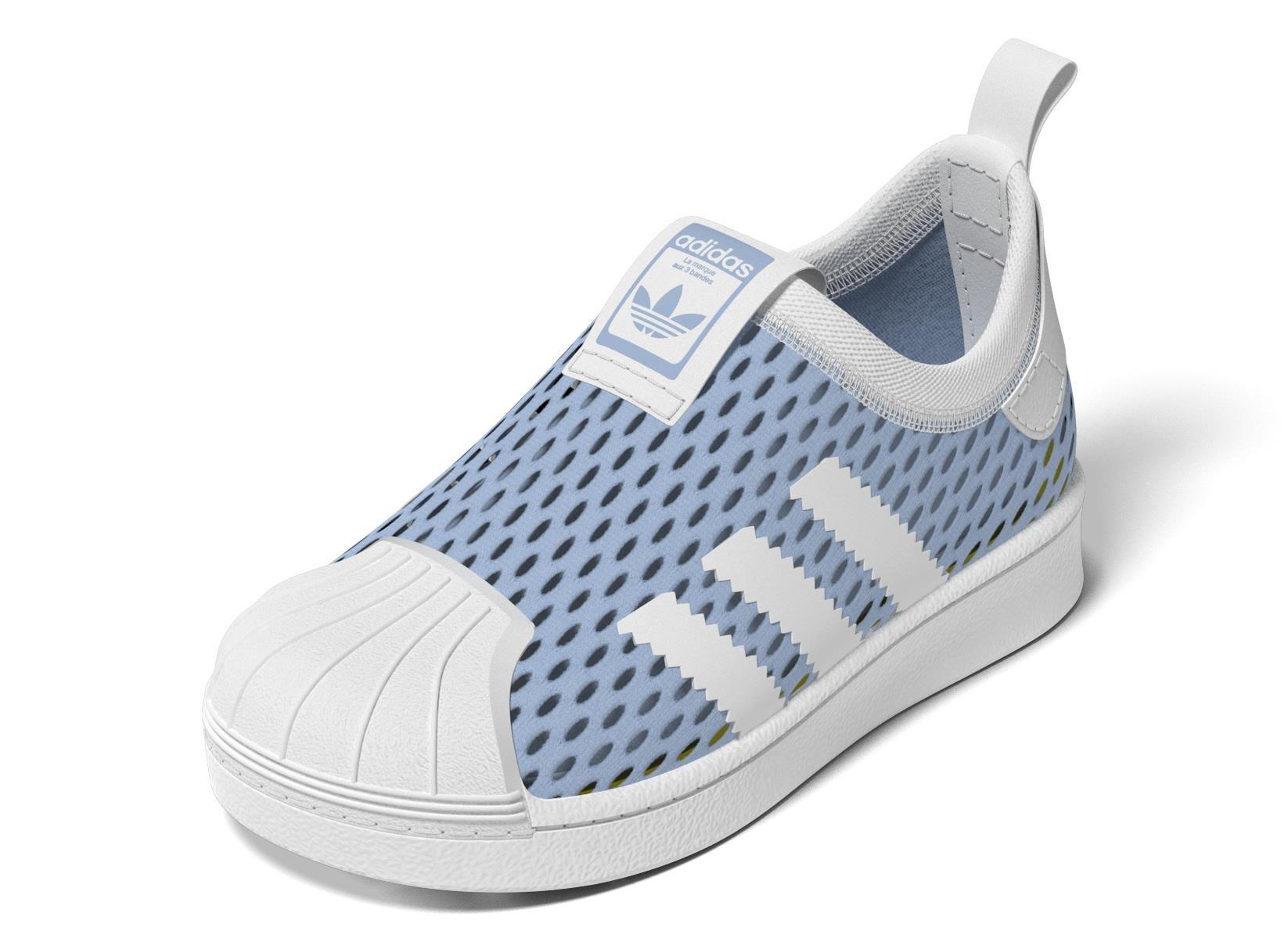 Unisex Kids Superstar 360 2.0 Shoes, Blue, , large image number 7