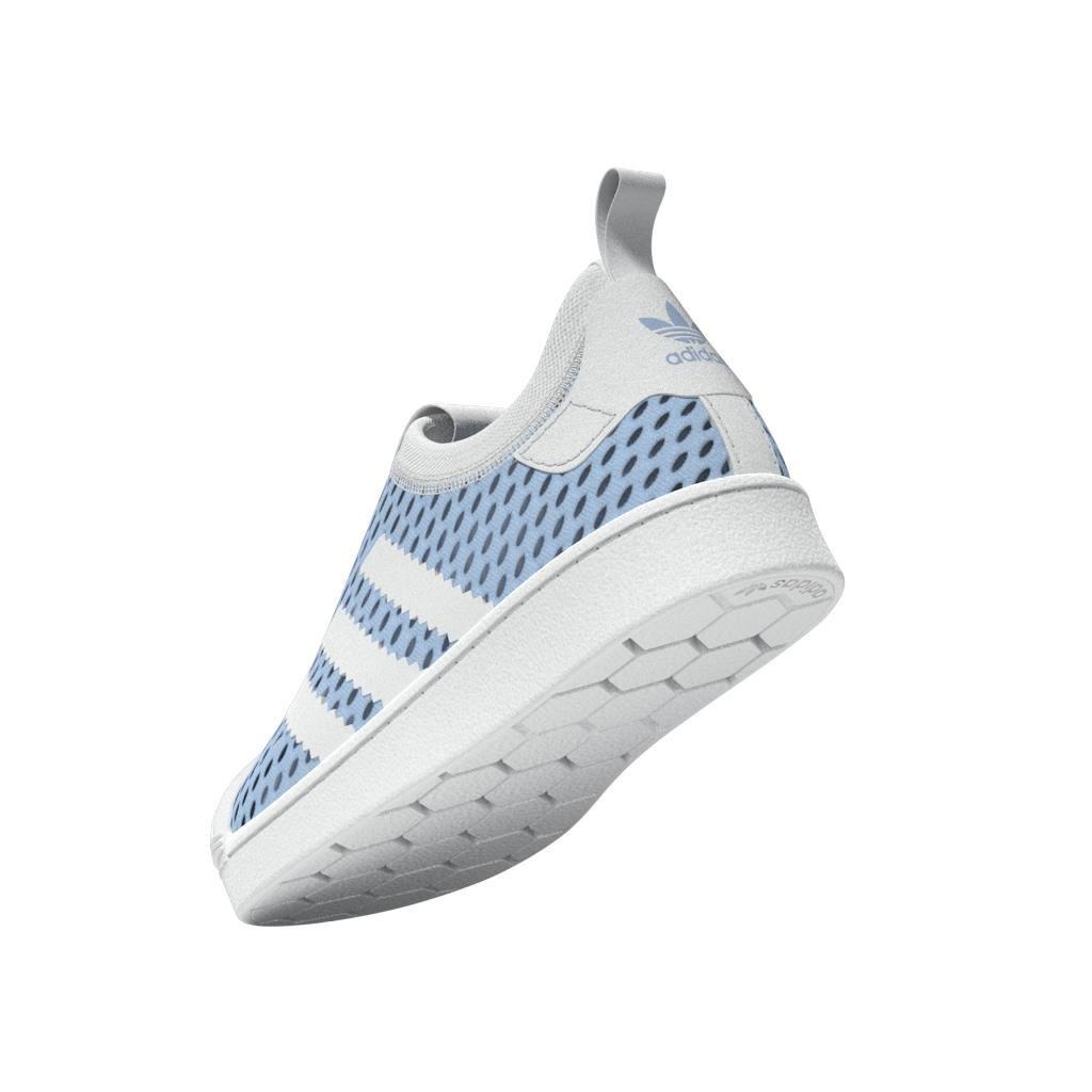 Unisex Kids Superstar 360 2.0 Shoes, Blue, , large image number 10