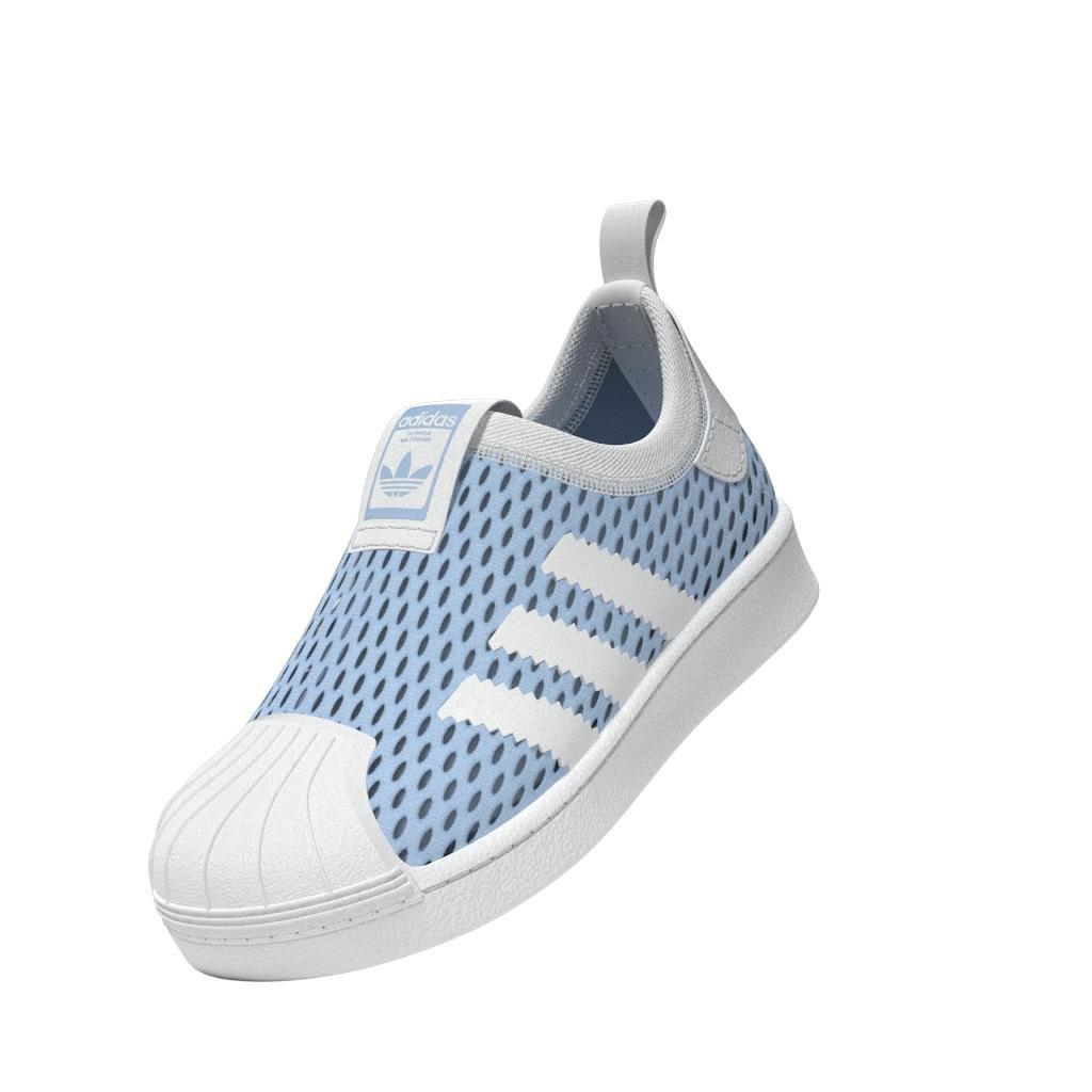 Unisex Kids Superstar 360 2.0 Shoes, Blue, , large image number 12