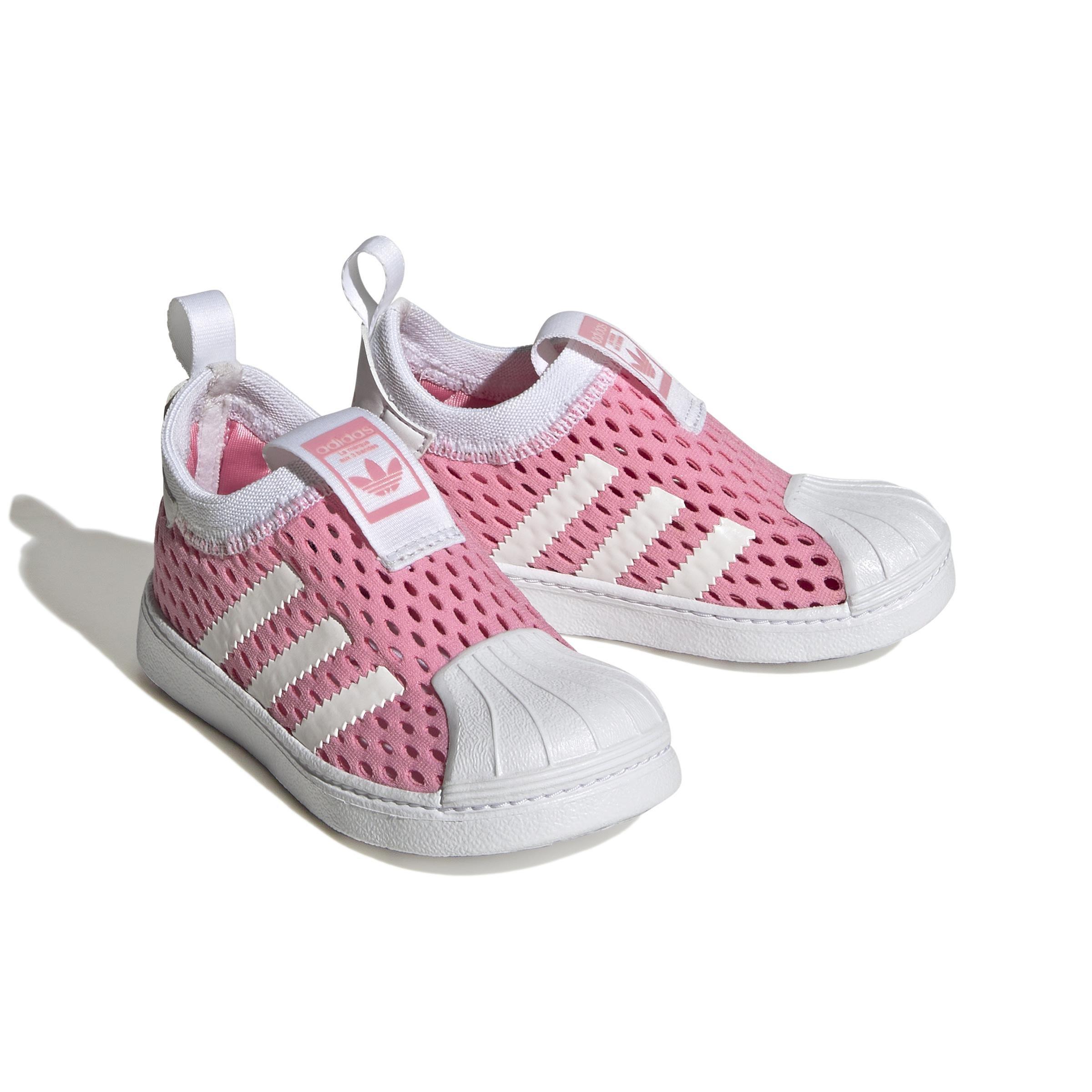 Unisex Kids Superstar 360 2.0 Shoes, Pink, A901_ONE, large image number 0