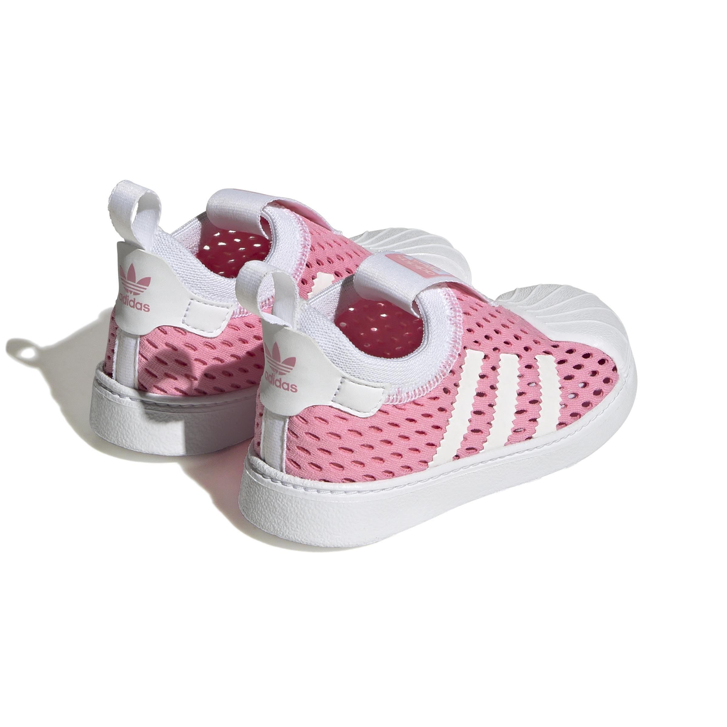 Unisex Kids Superstar 360 2.0 Shoes, Pink, A901_ONE, large image number 1