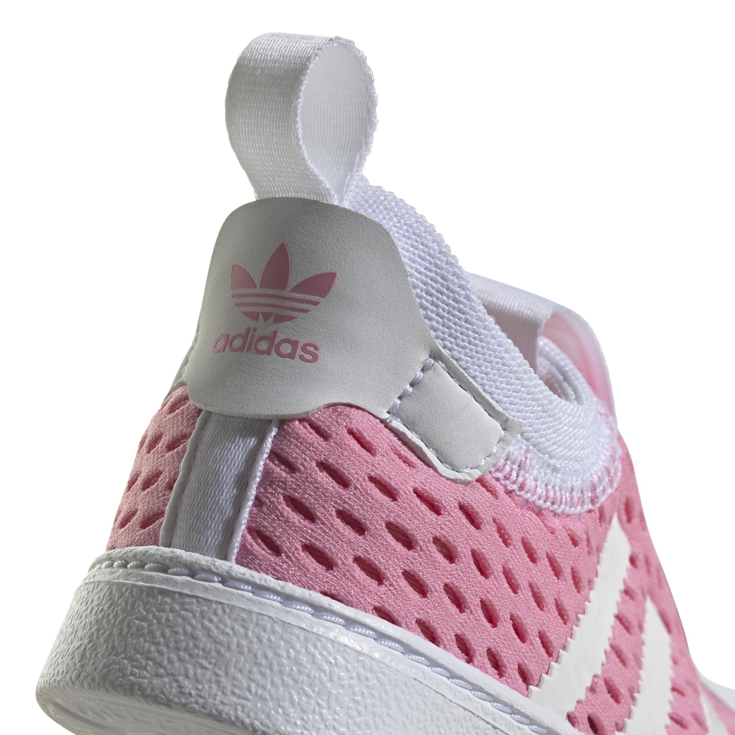Unisex Kids Superstar 360 2.0 Shoes, Pink, A901_ONE, large image number 2
